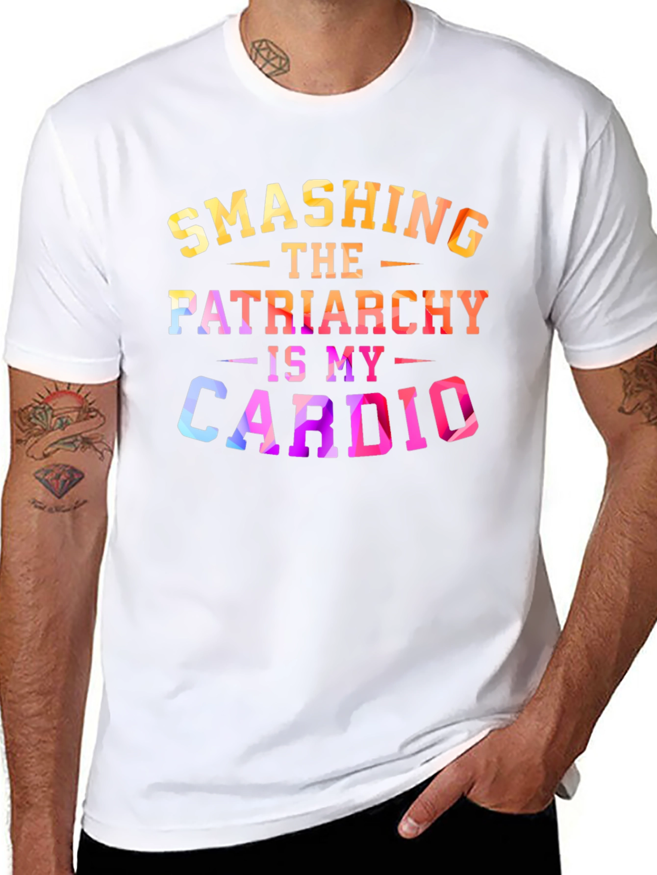 Smashing The Patriarchy Is My Cardio T-Shirt