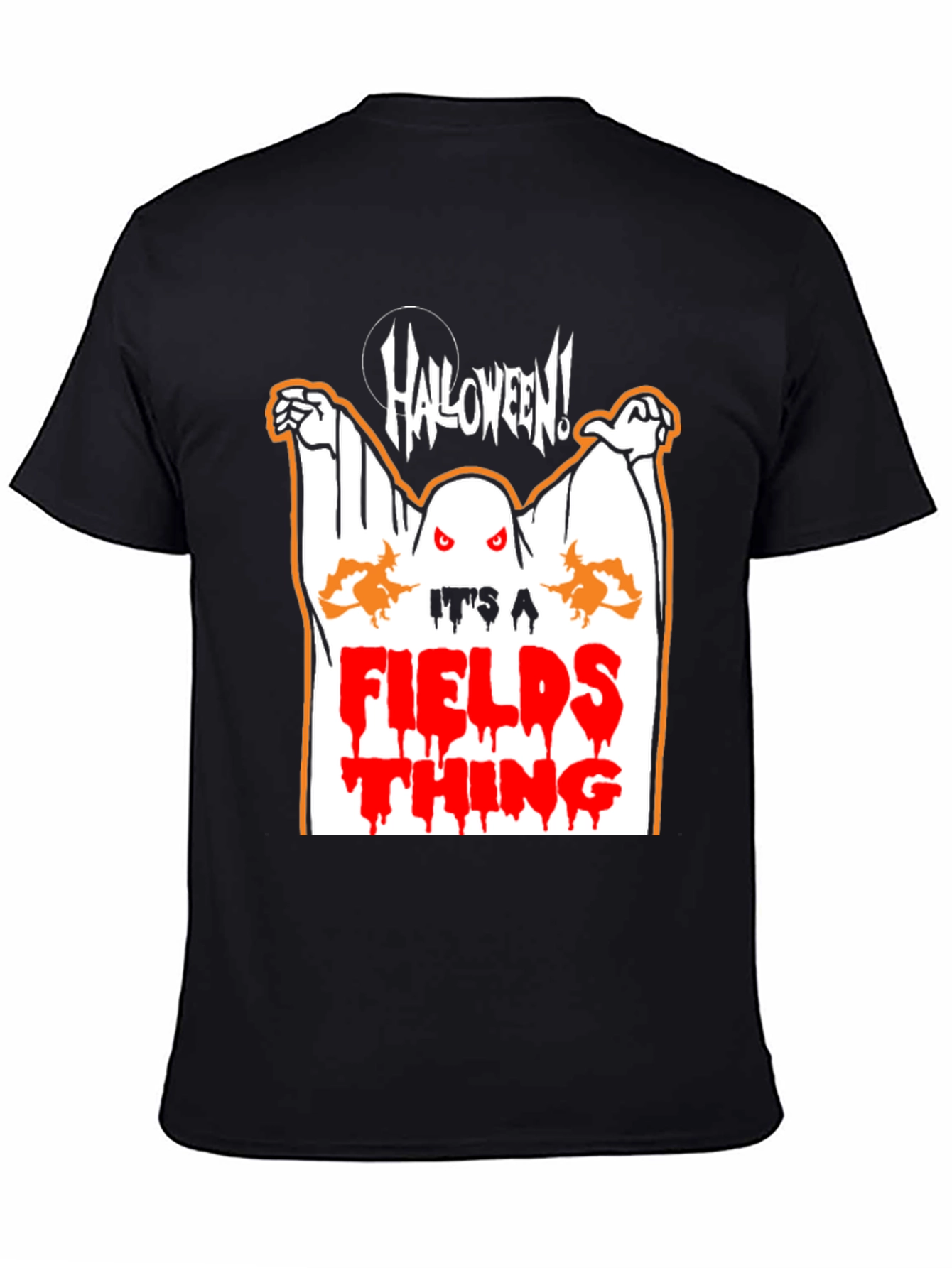 Halloween Fields Thing Graphic T-Shirt