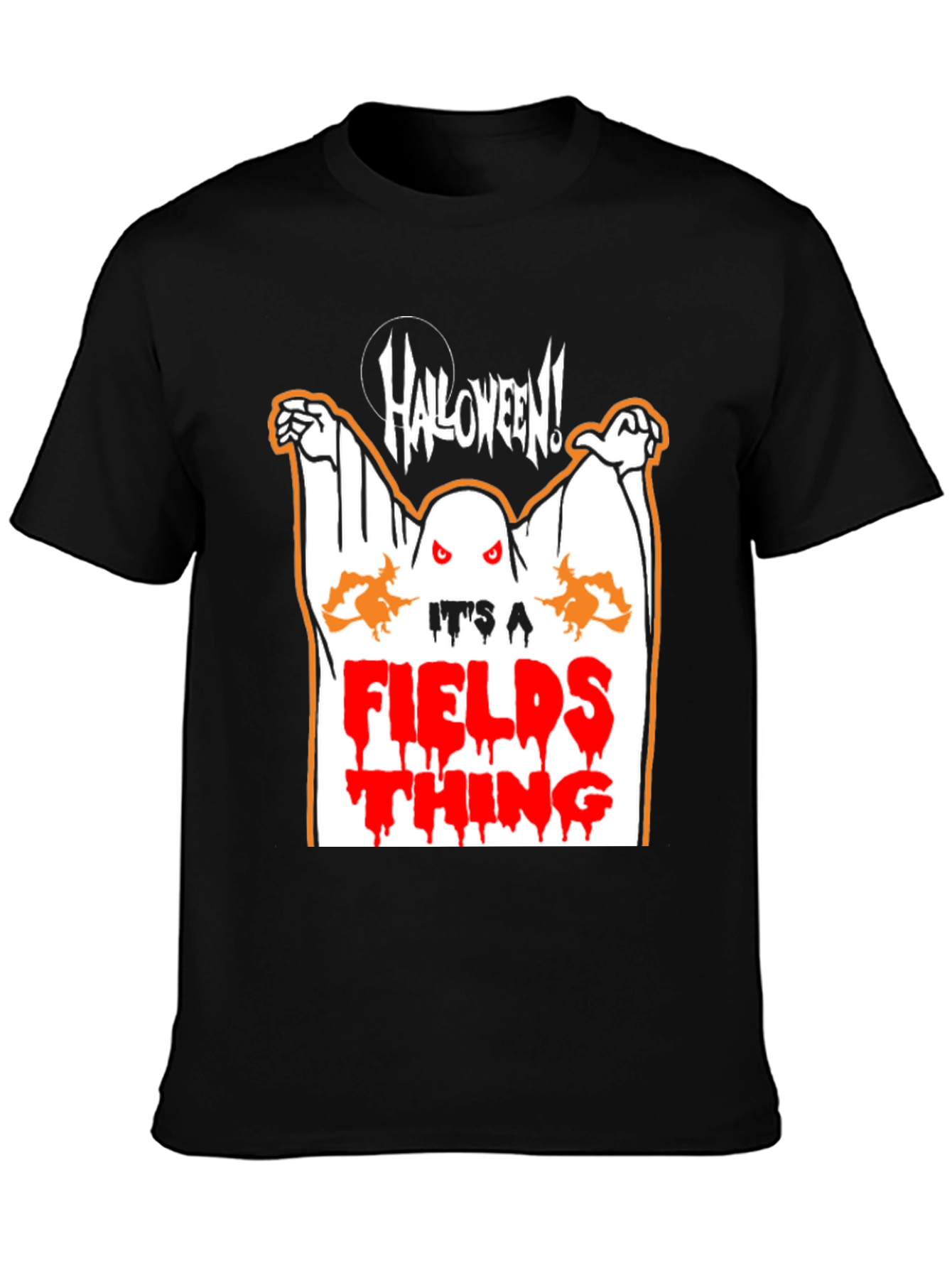 Halloween Fields Thing Graphic T-Shirt