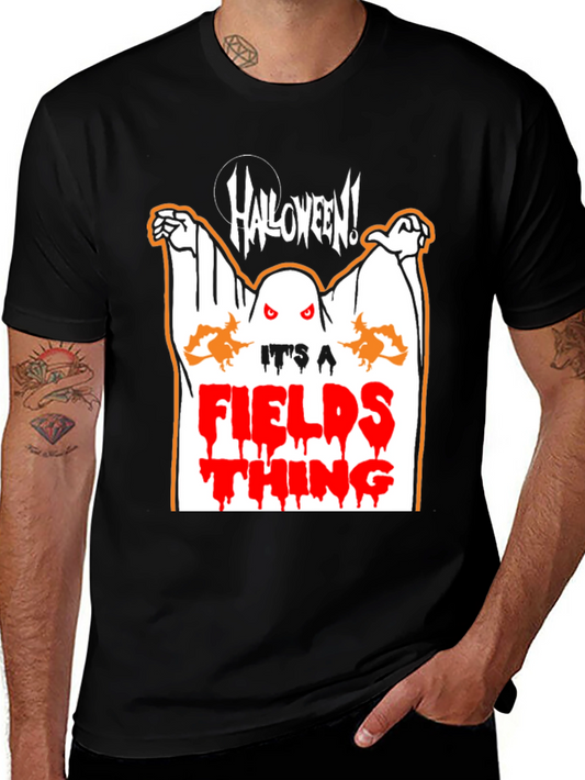 Halloween Fields Thing Graphic T-Shirt