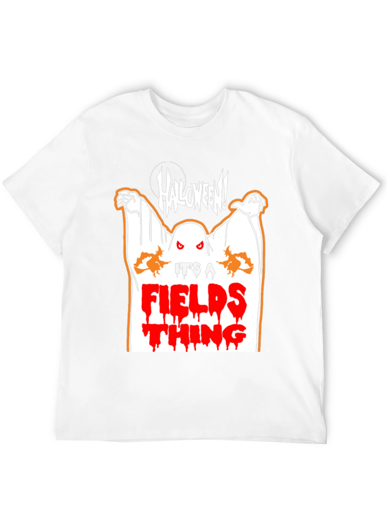 Halloween Fields Thing Graphic T-Shirt