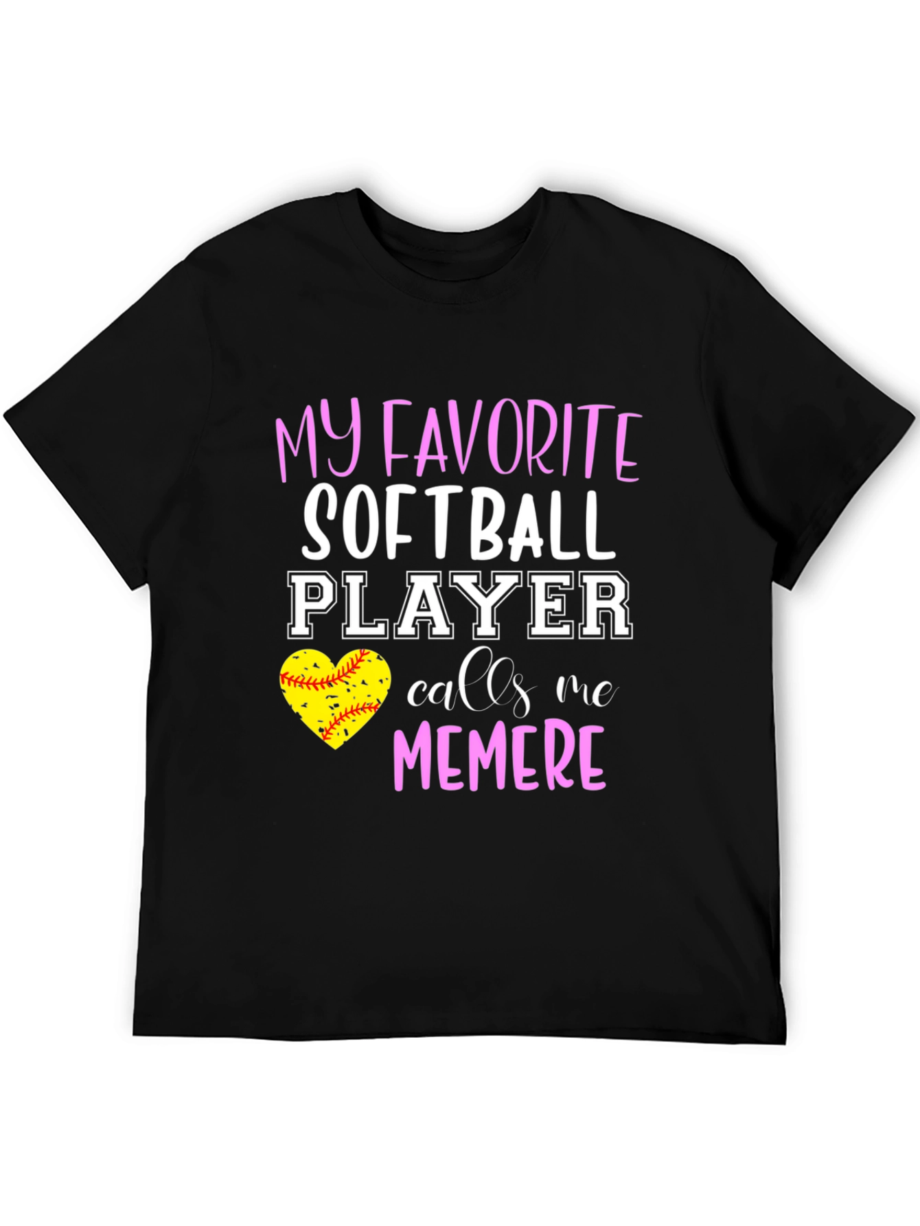 My Favorite Softball Player Calls Me Memere T-Shirt
