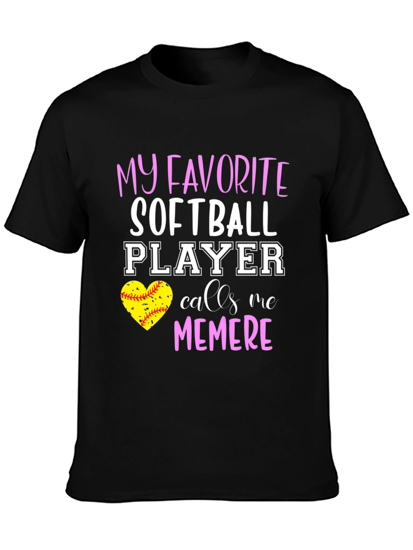 My Favorite Softball Player Calls Me Memere T-Shirt