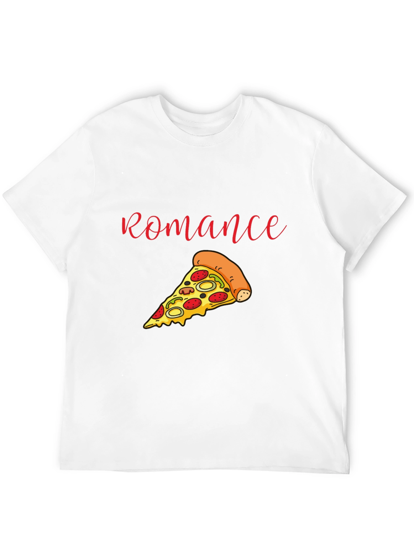 Pizza Romance T-Shirt - Foodie Apparel