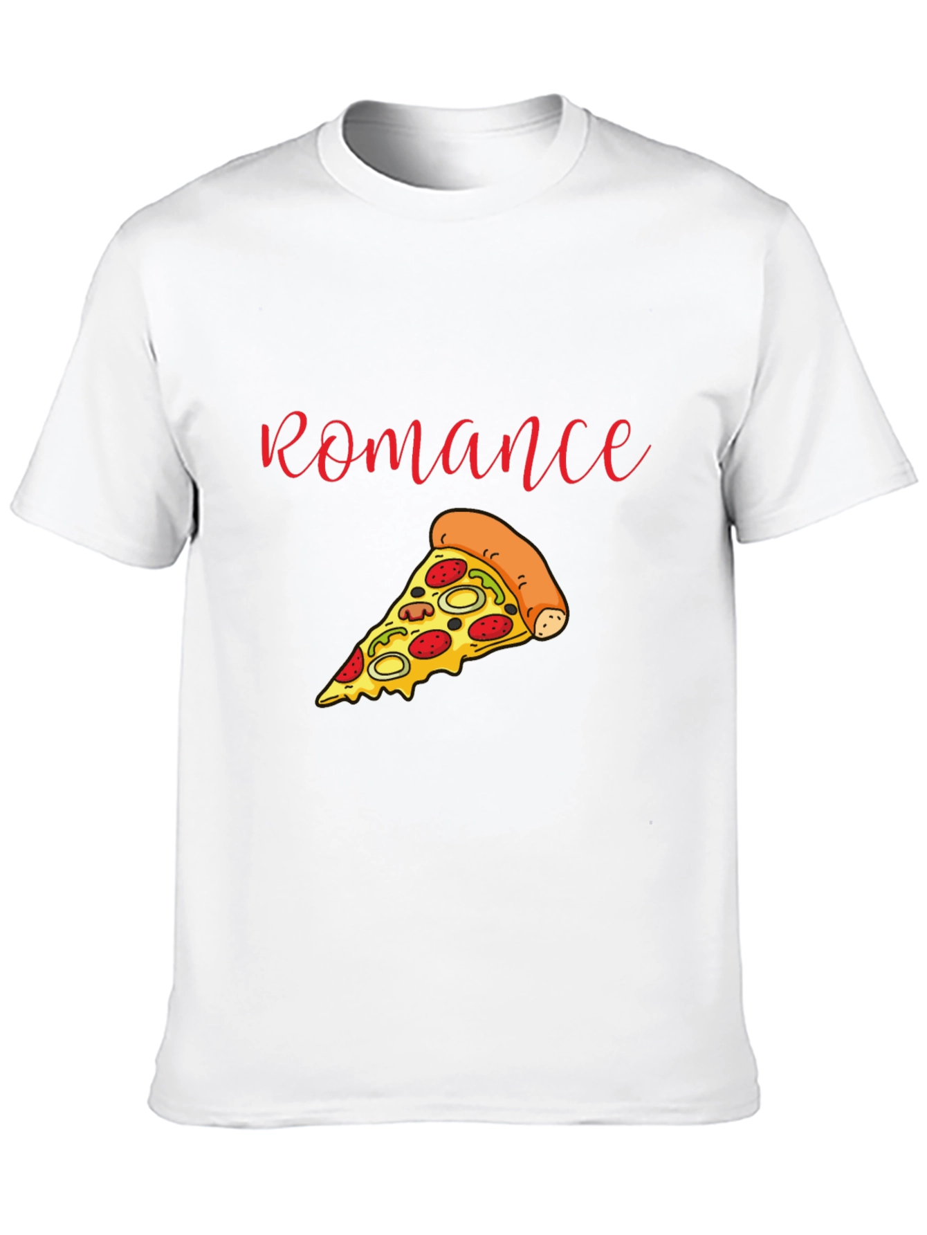 Pizza Romance T-Shirt - Foodie Apparel