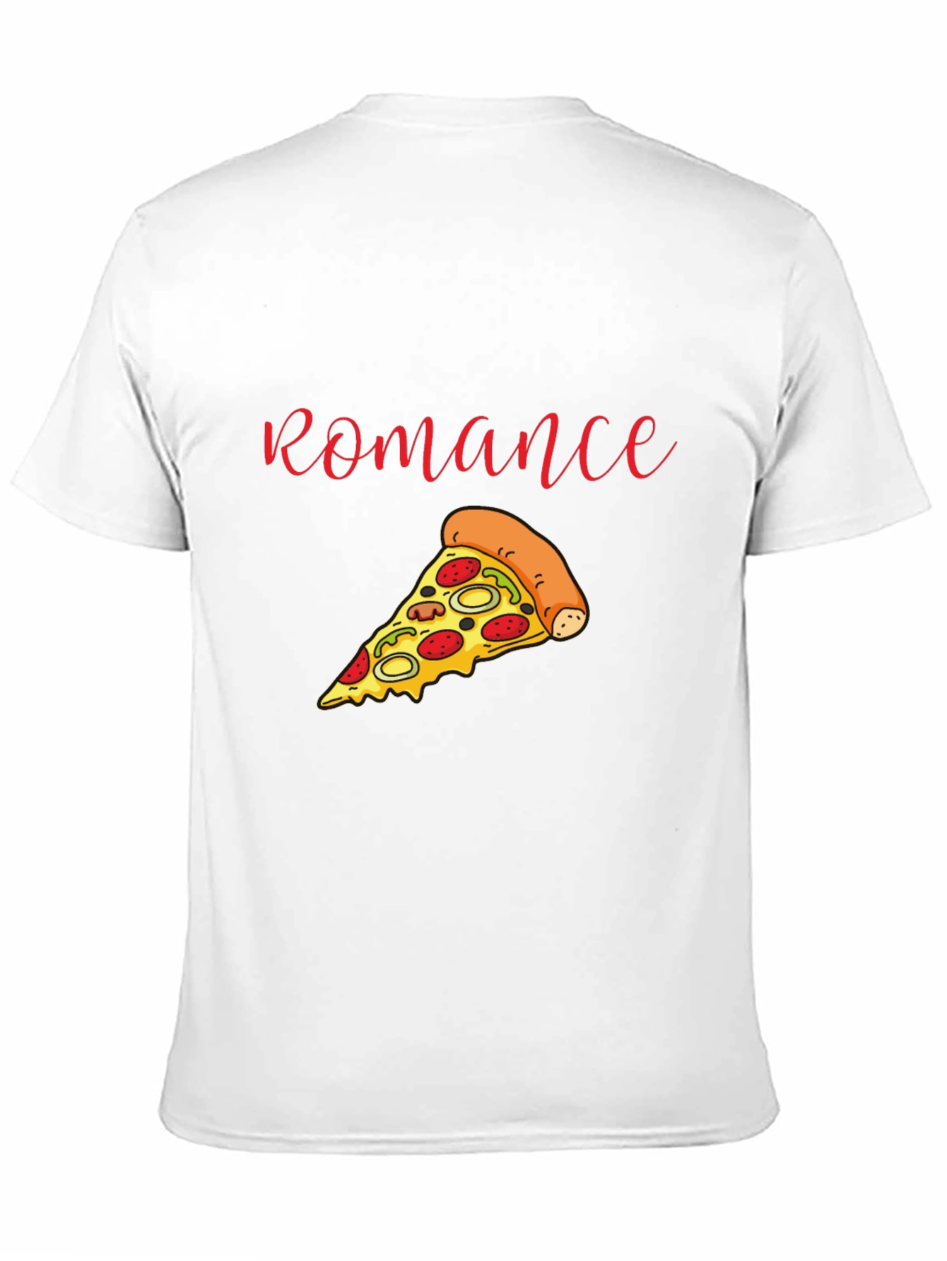 Pizza Romance T-Shirt - Foodie Apparel