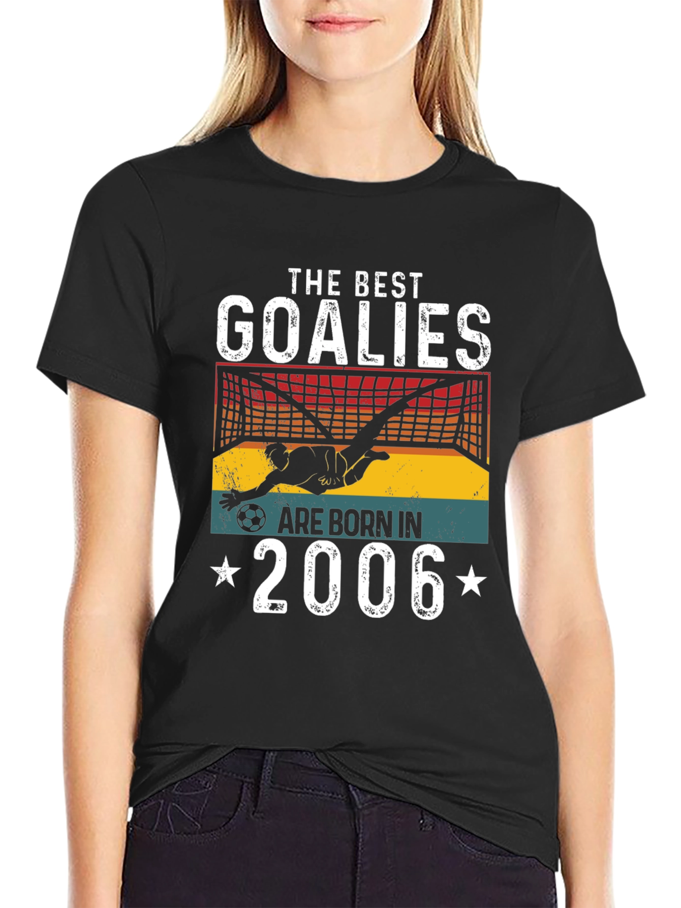 Best Goalie T-Shirt - Born in 2006