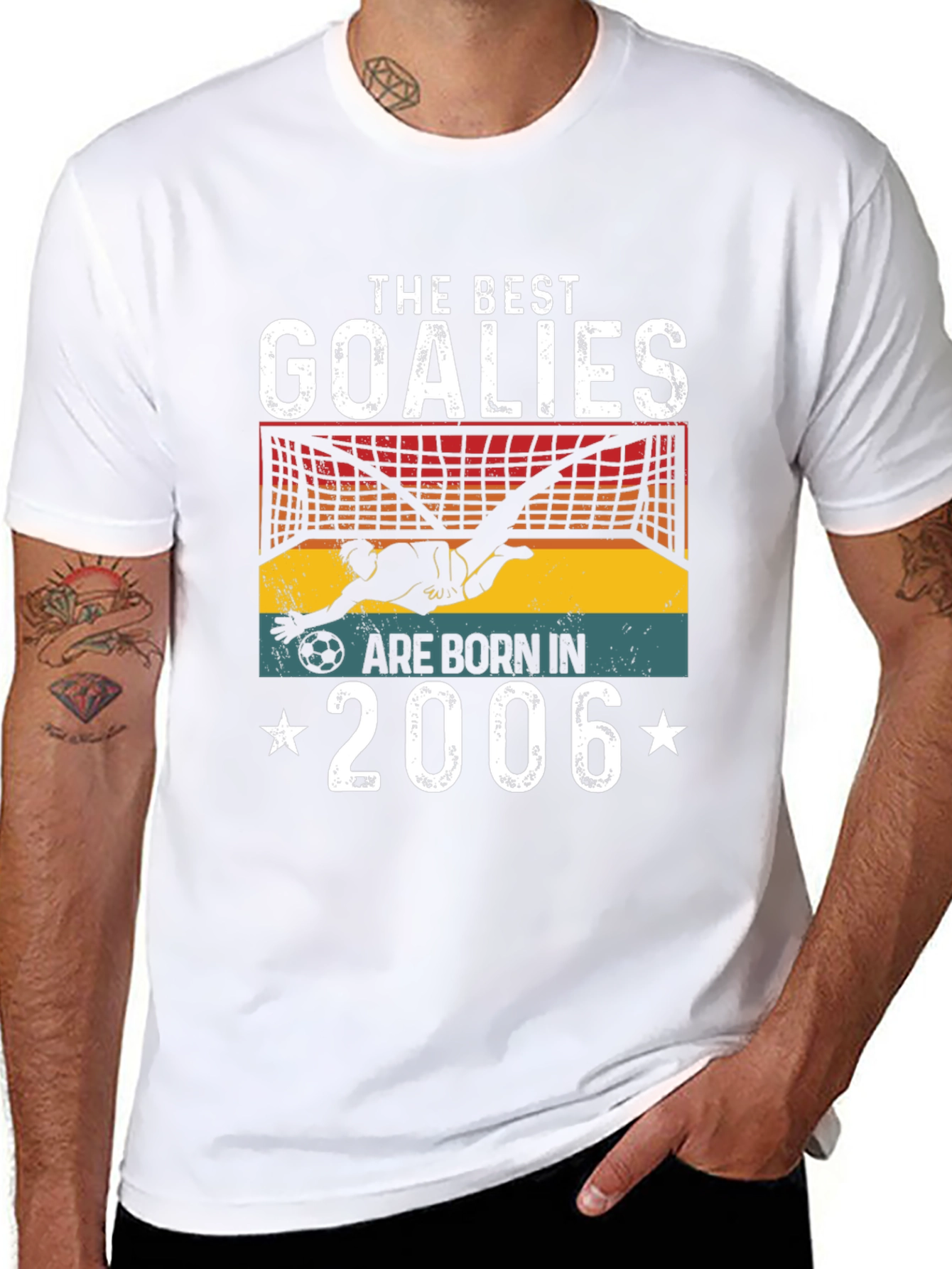 Best Goalie T-Shirt - Born in 2006