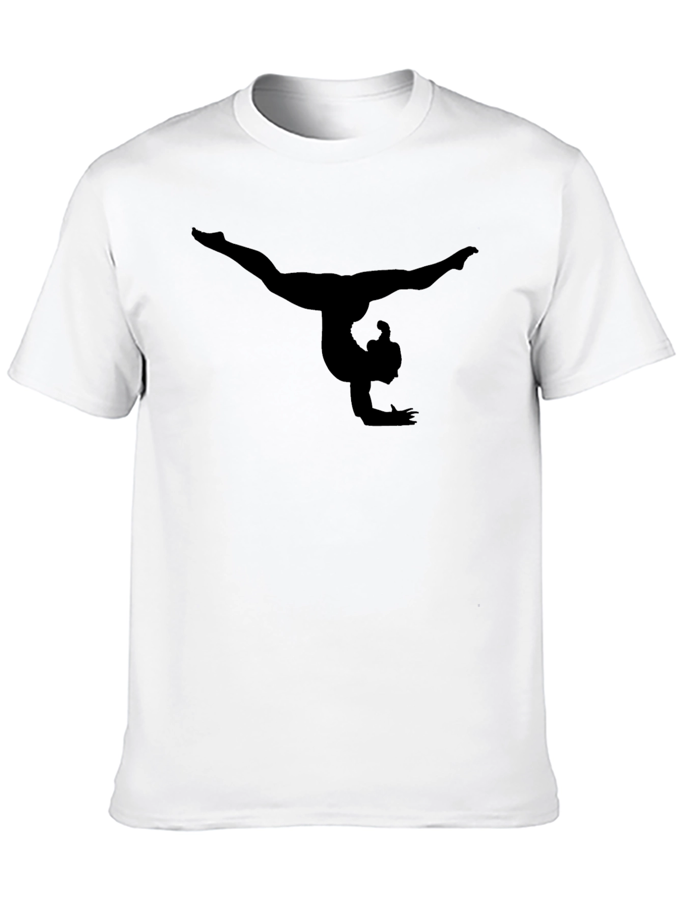Gymnastics Silhouette Black T-Shirt