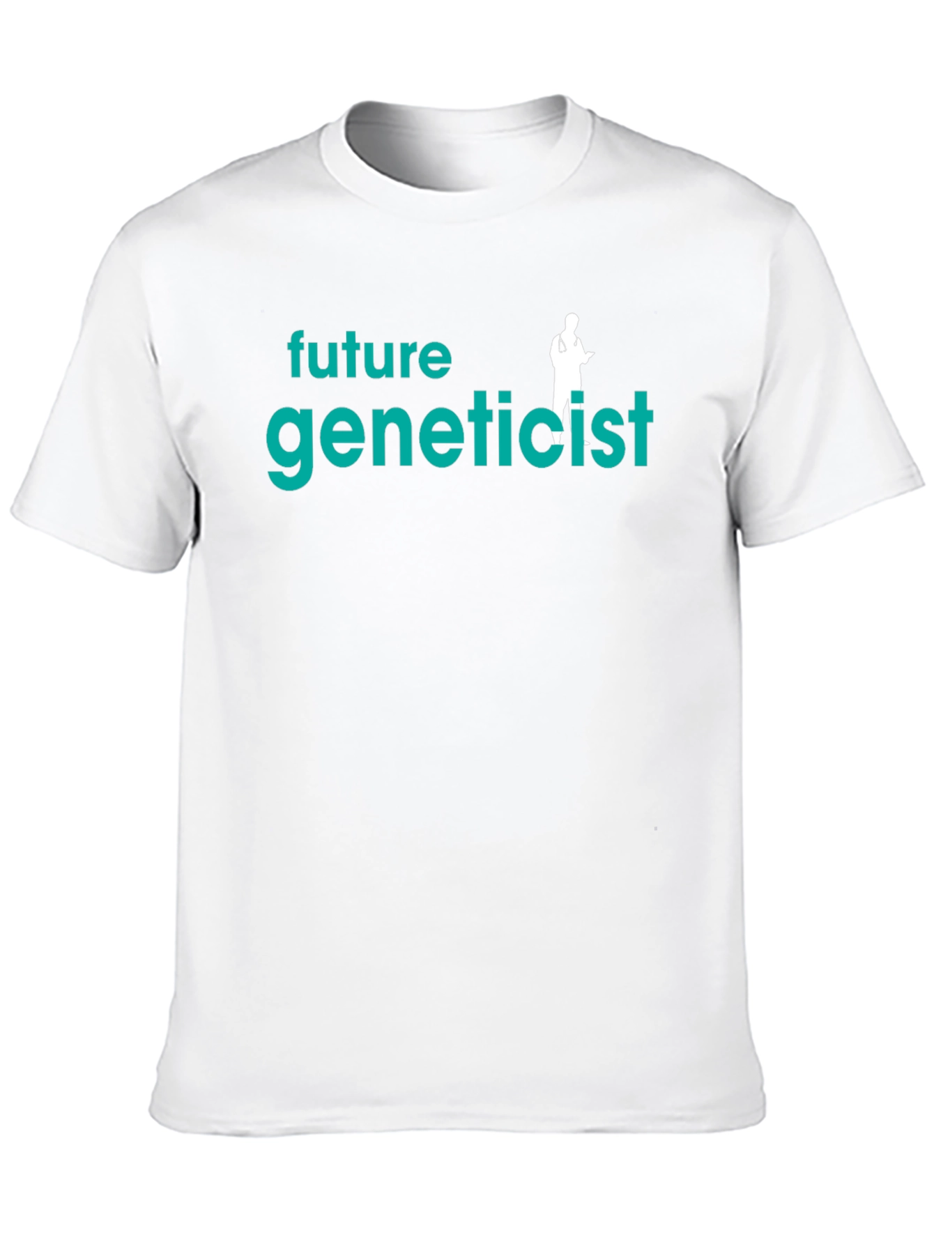 Future Geneticist Black T-Shirt - Science Tee