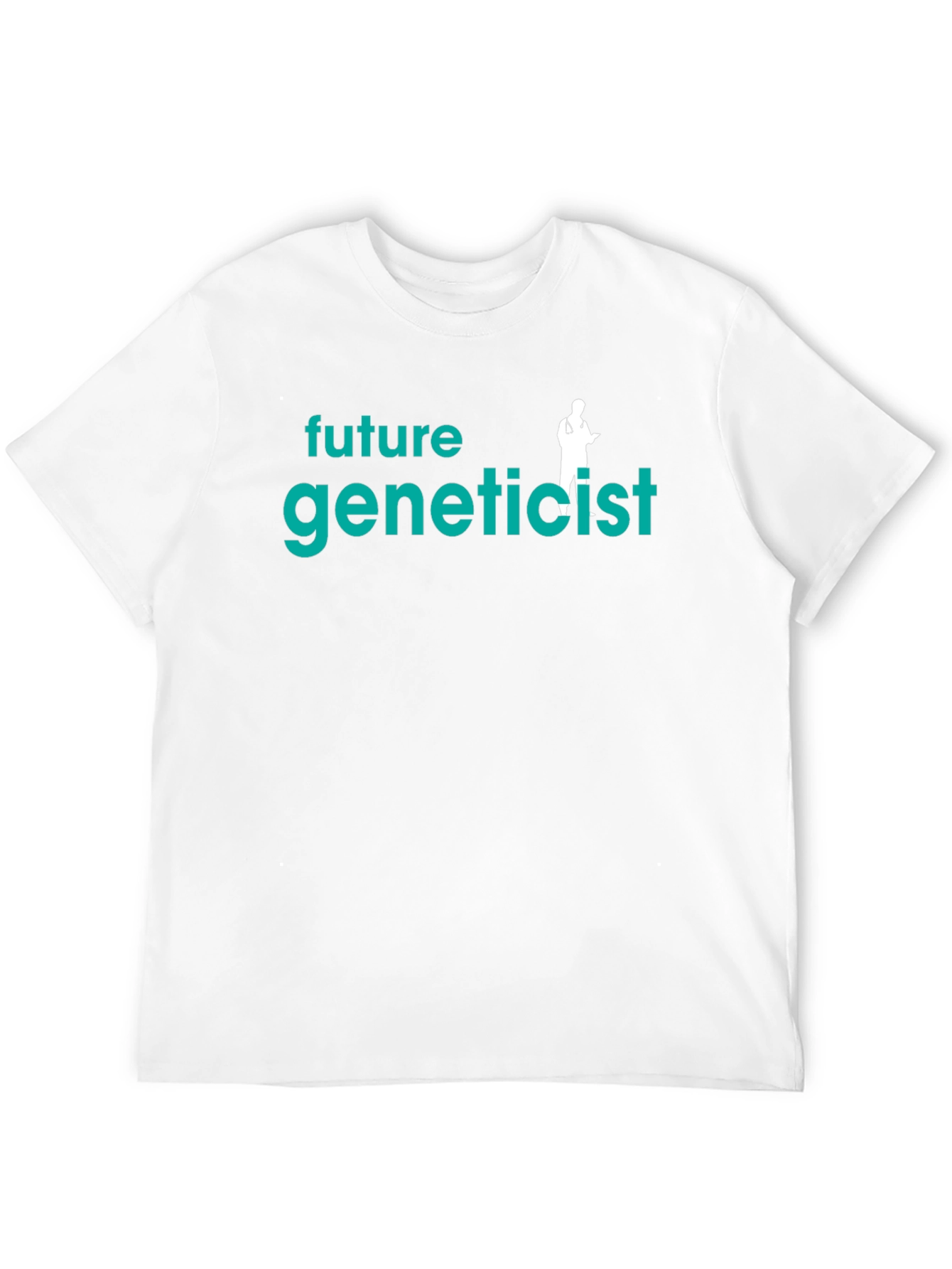 Future Geneticist Black T-Shirt - Science Tee