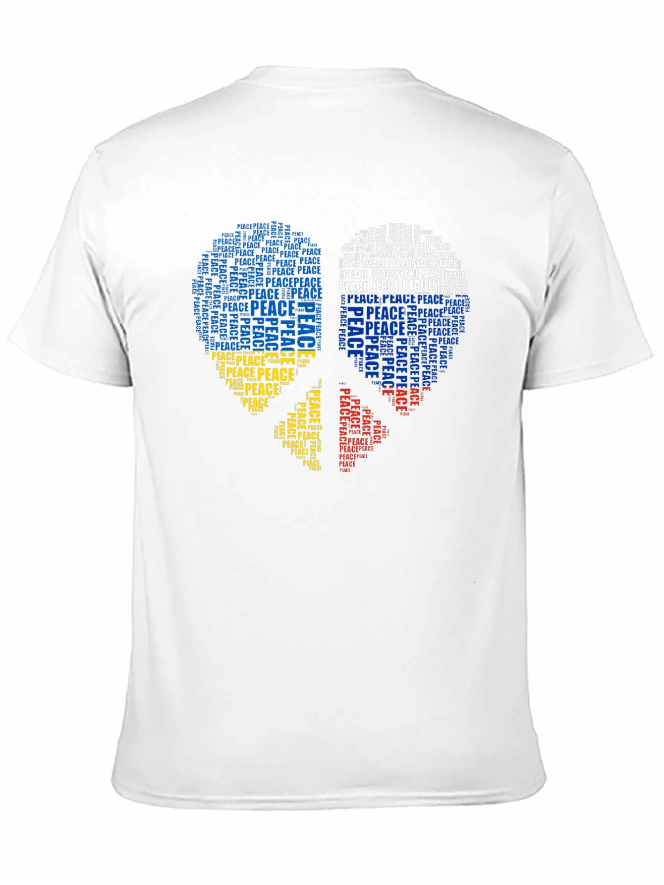 Peace T-Shirt - Ukraine Russia Heart Design