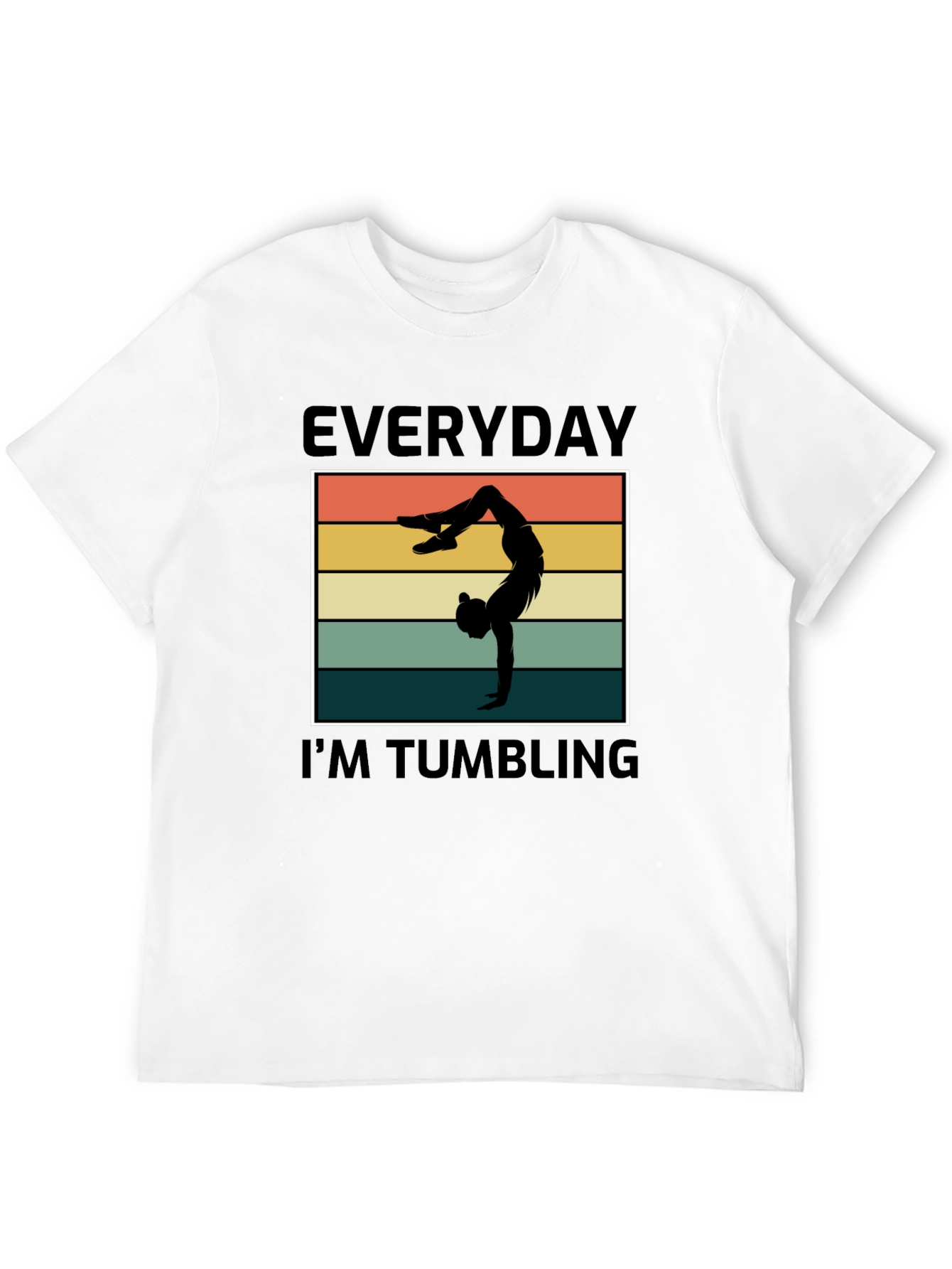 Everyday Im Tumbling Graphic Tee