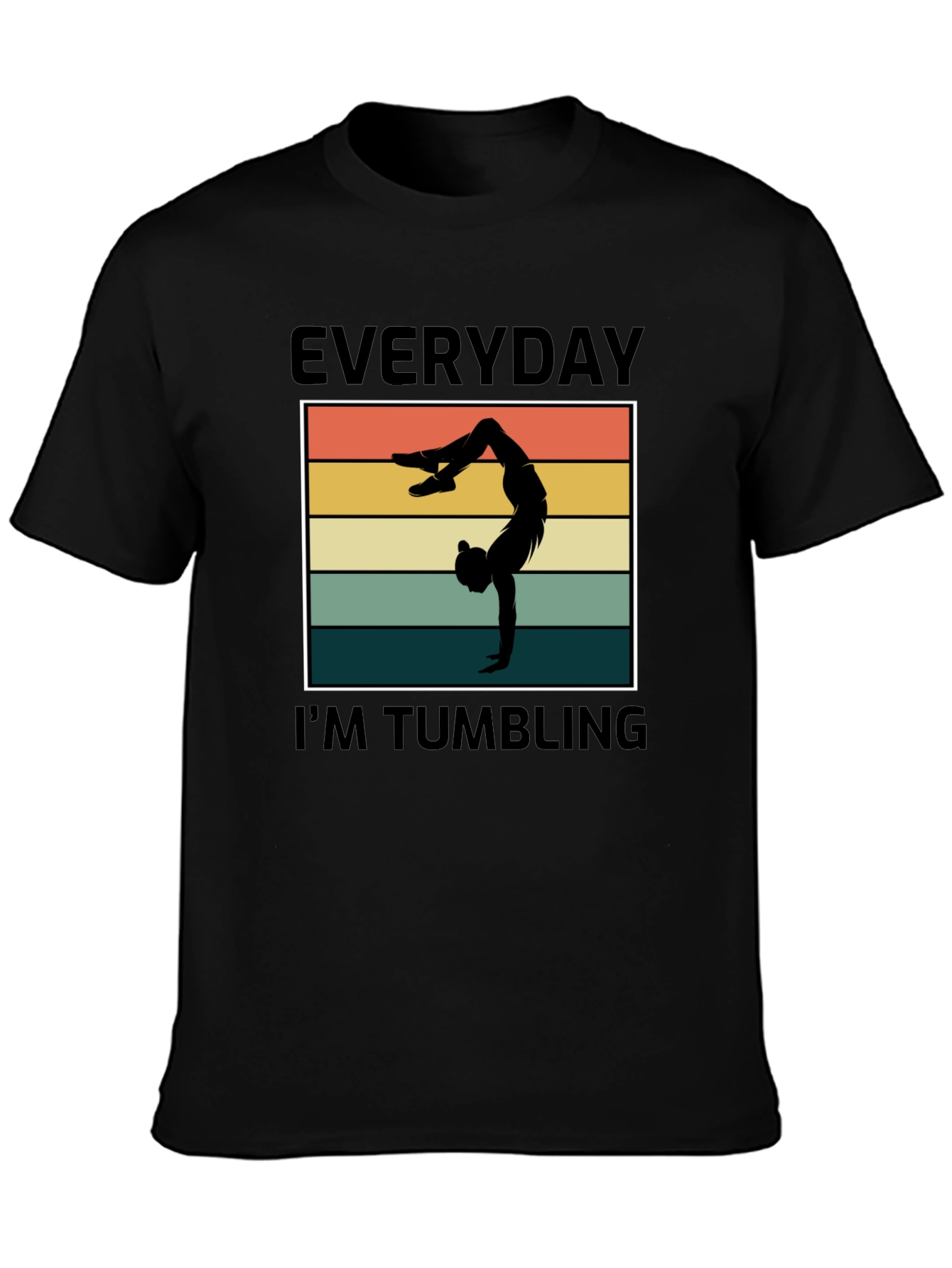 Everyday Im Tumbling Graphic Tee