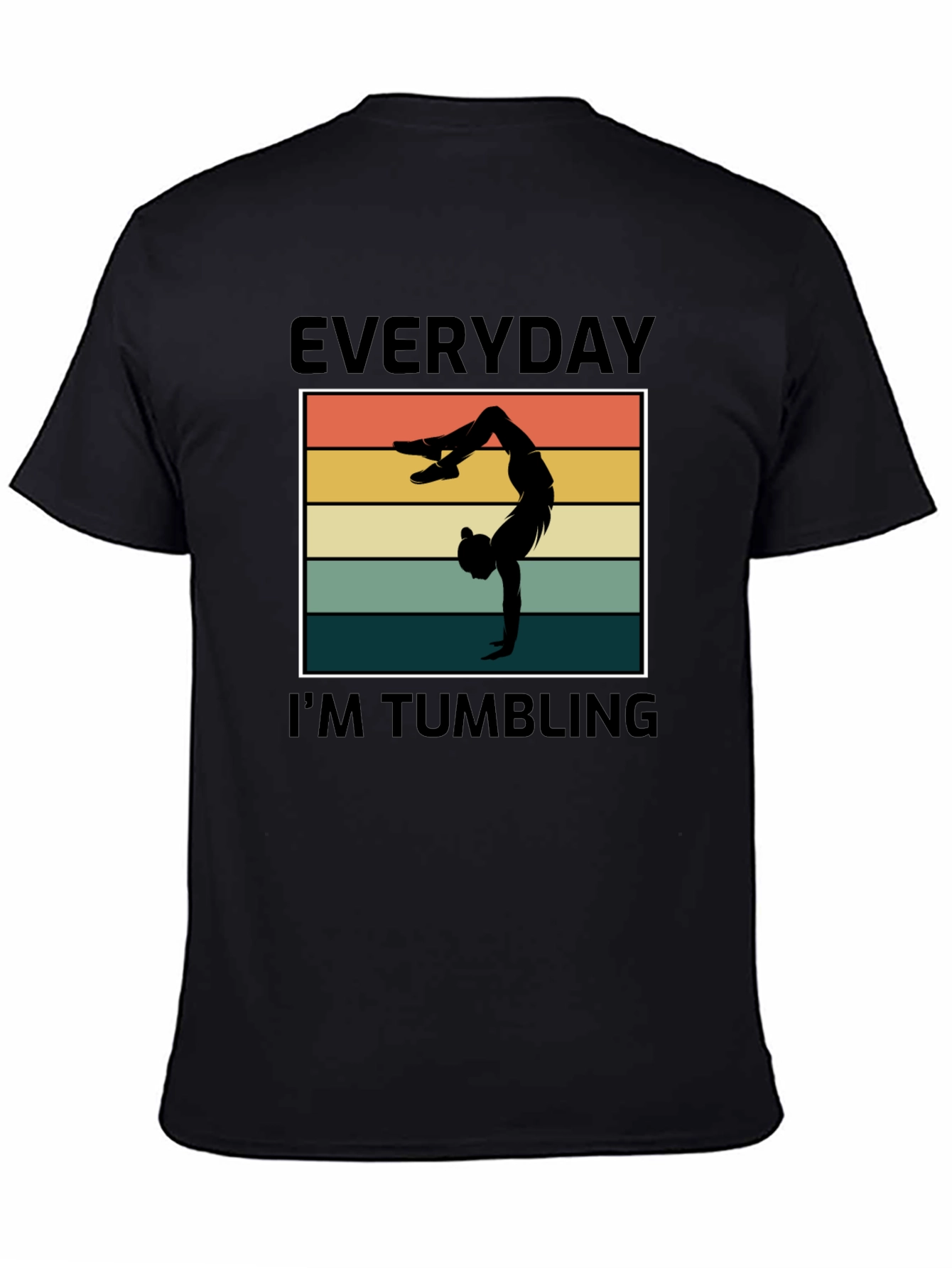 Everyday Im Tumbling Graphic Tee