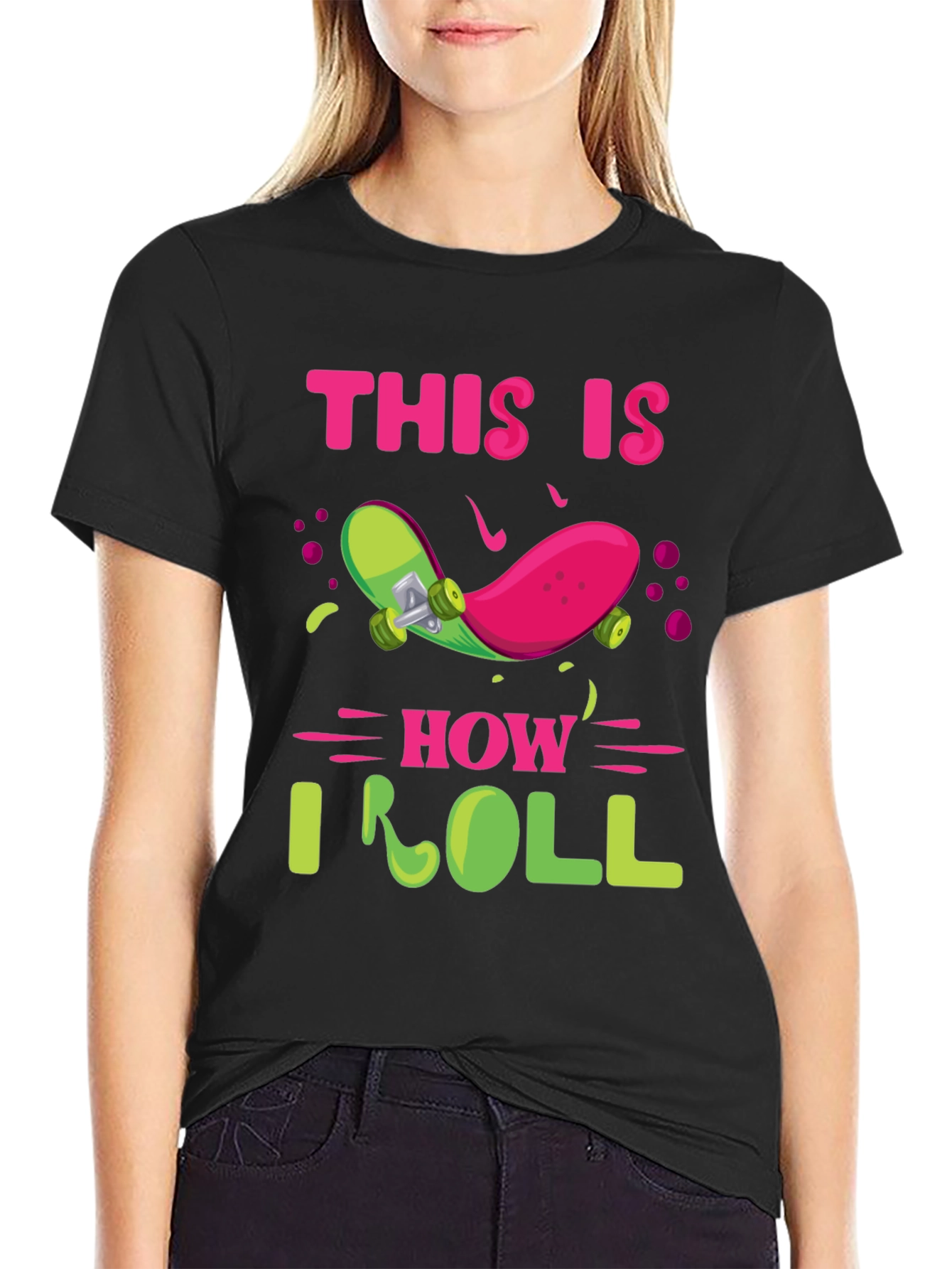 This Is How I Roll Skateboard T-Shirt