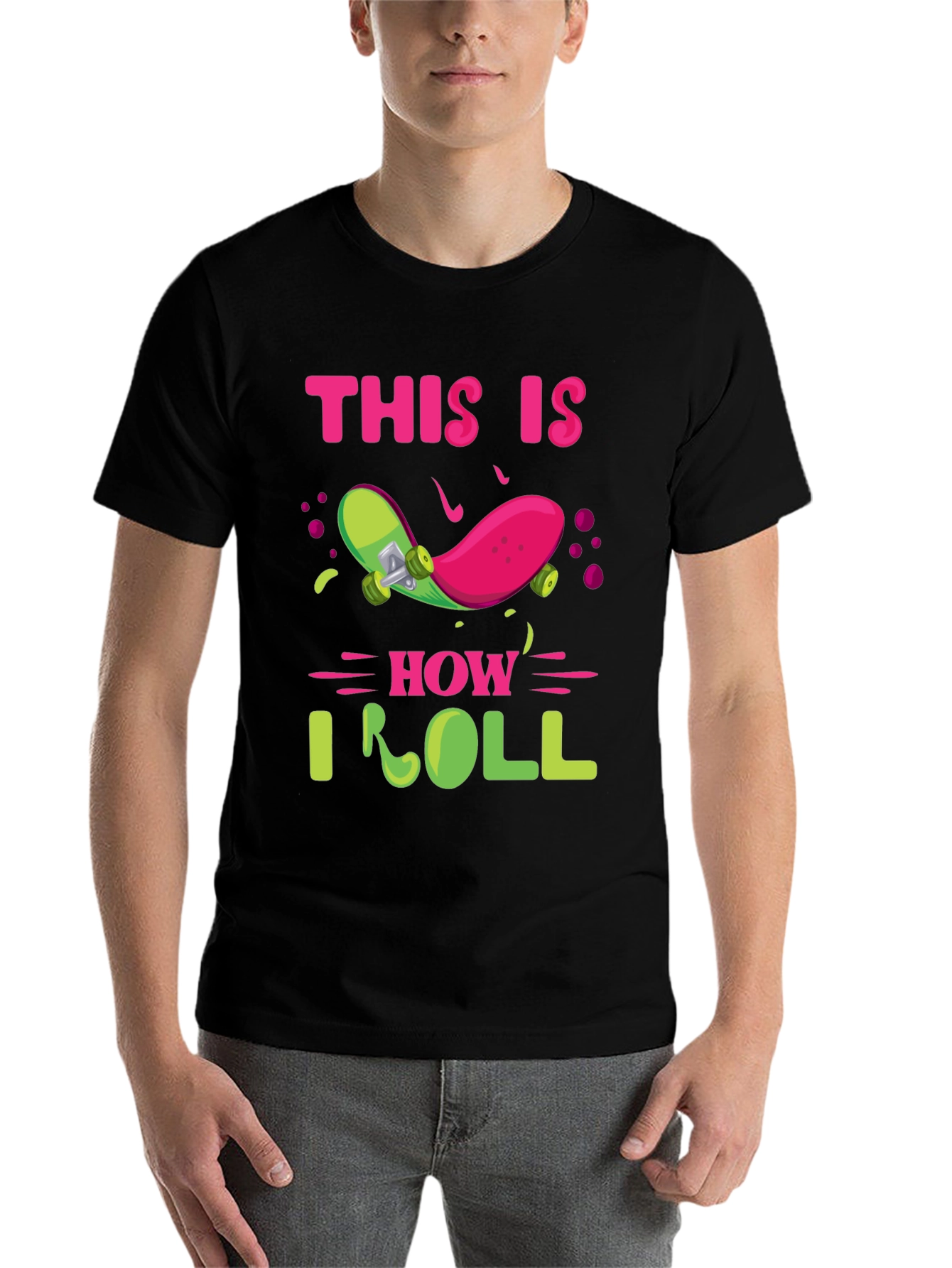 This Is How I Roll Skateboard T-Shirt