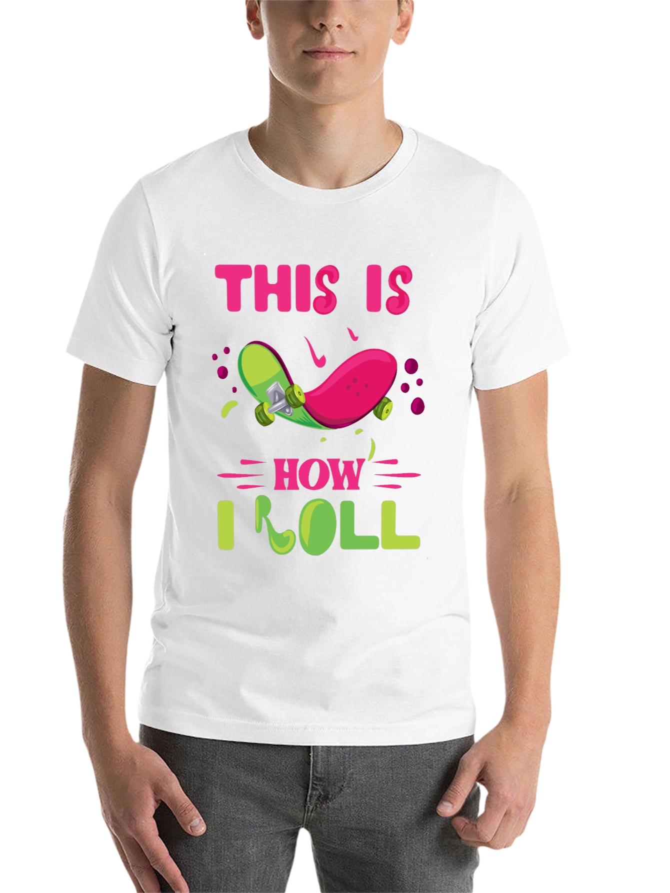 This Is How I Roll Skateboard T-Shirt