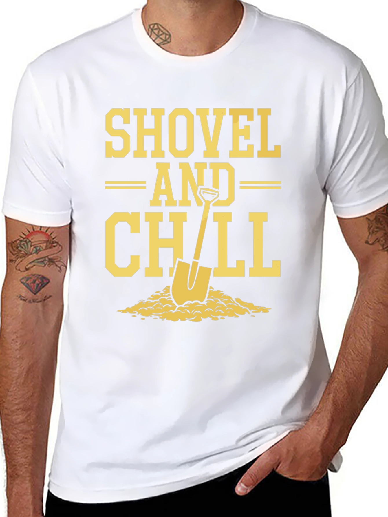 Shovel and Chill Graphic Tee