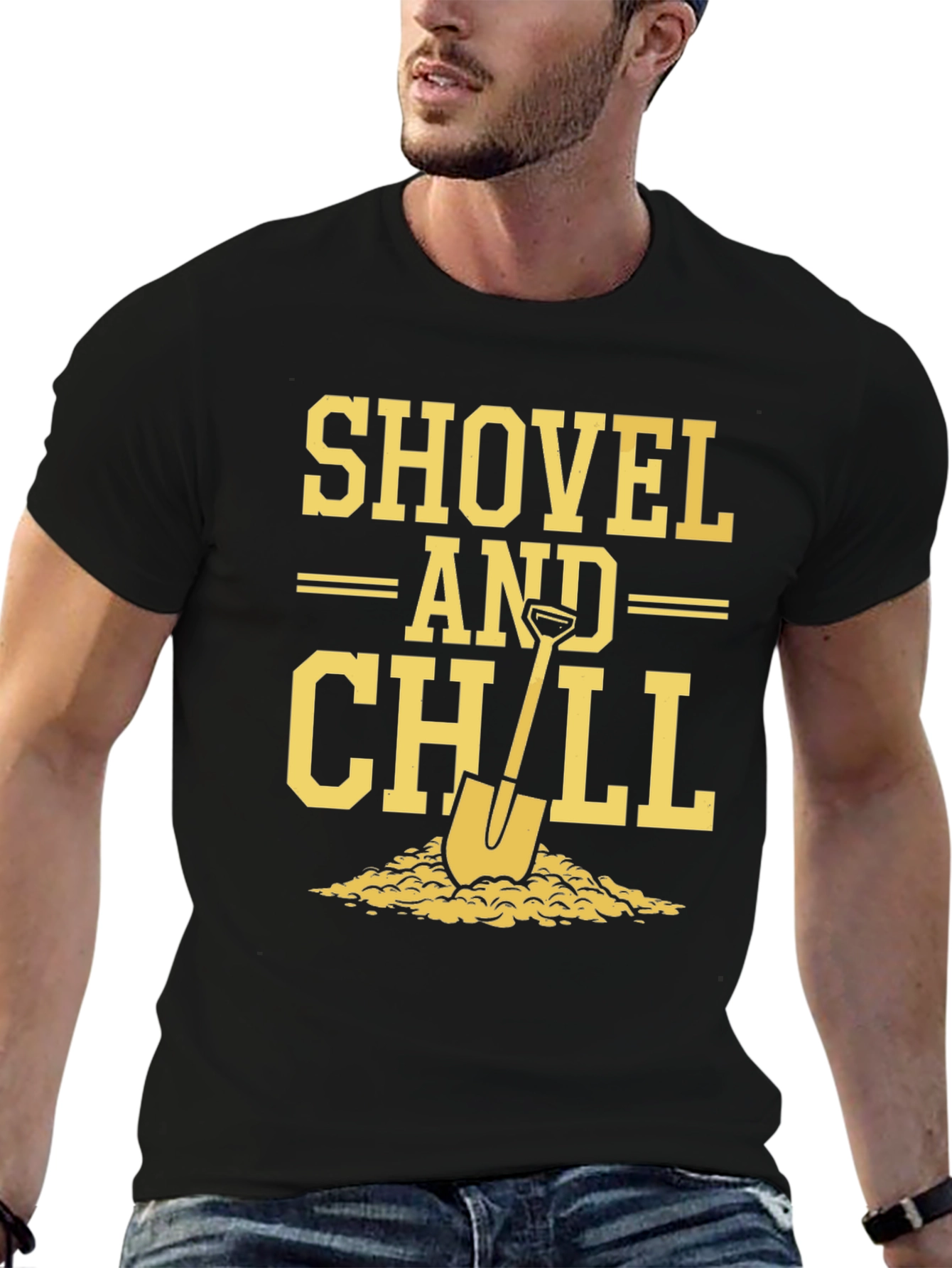 Shovel and Chill Graphic Tee