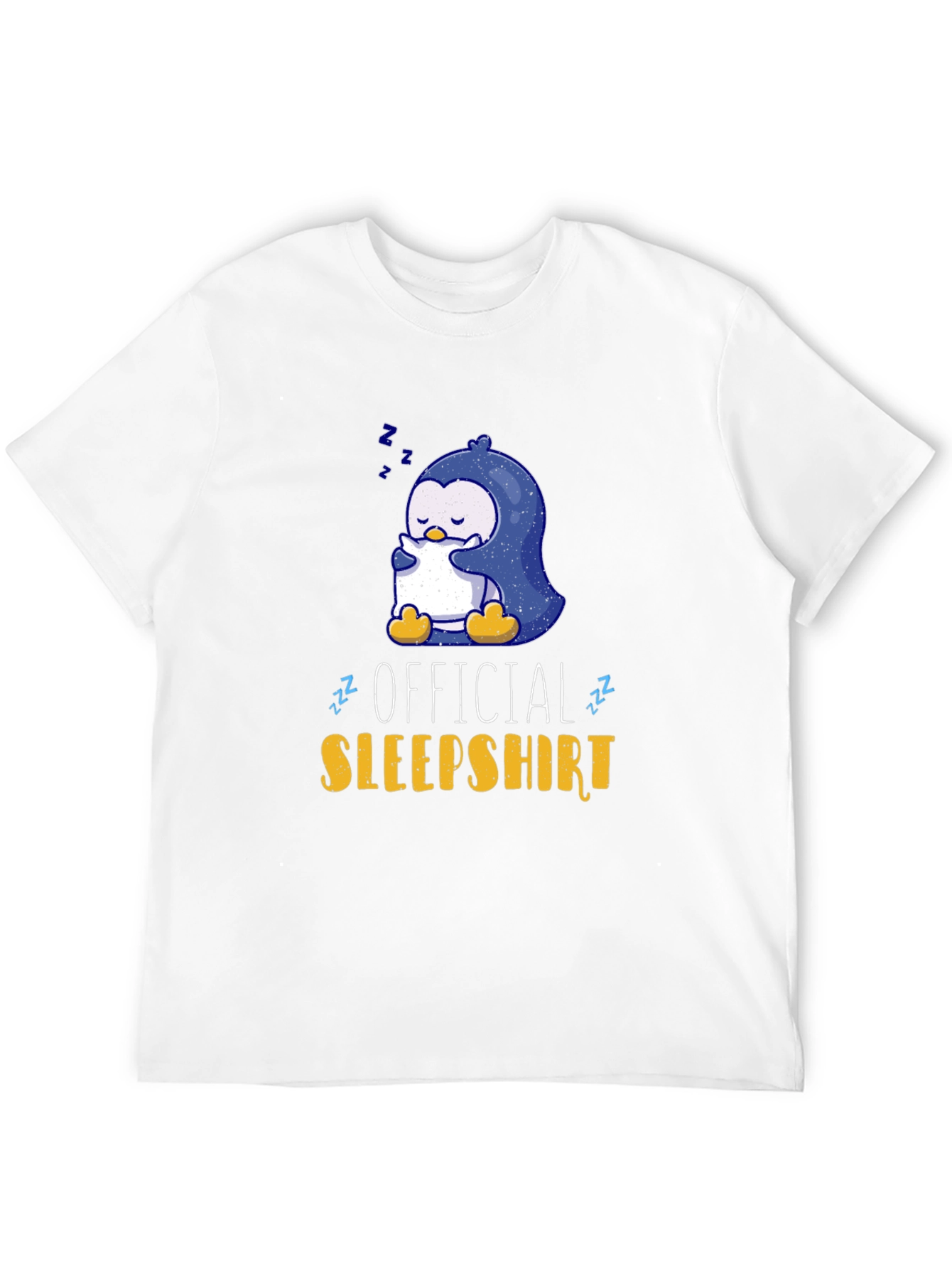 Official Sleepshirt Black Penguin T-Shirt