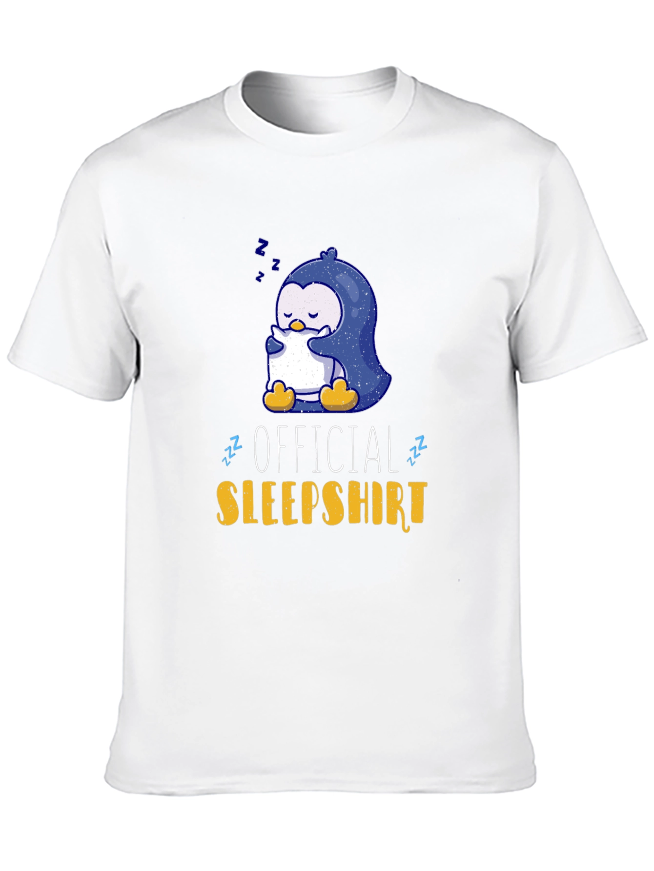 Official Sleepshirt Black Penguin T-Shirt