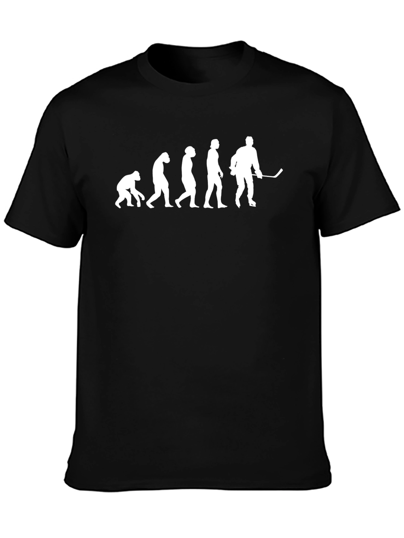 Hockey Evolution T-Shirt - Black