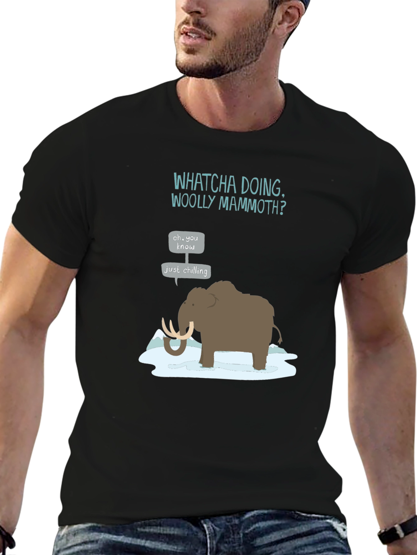 Whatcha Doing Woolly Mammoth? Graphic Tee