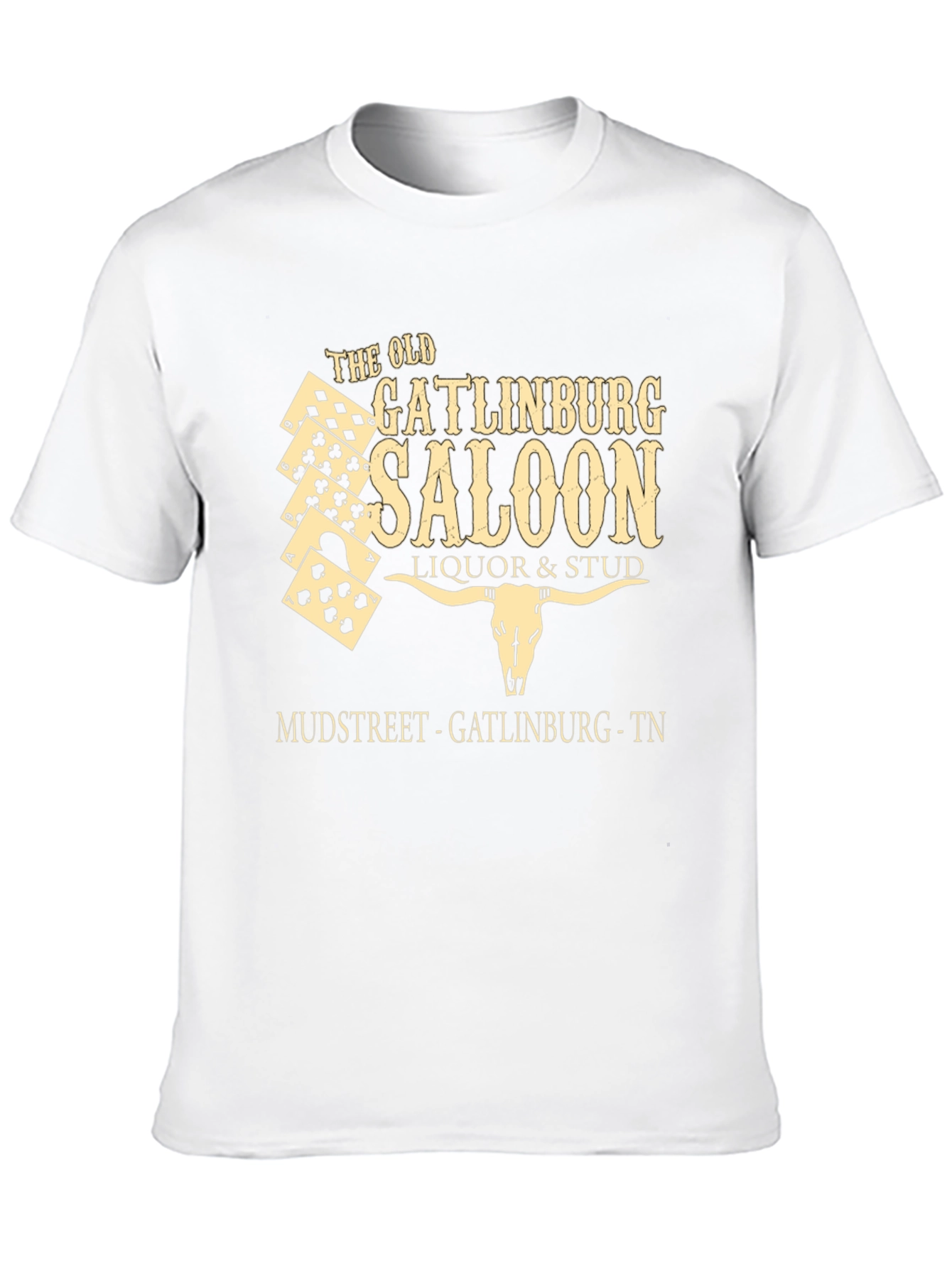 Old Gatlinburg Saloon Black Graphic Tee