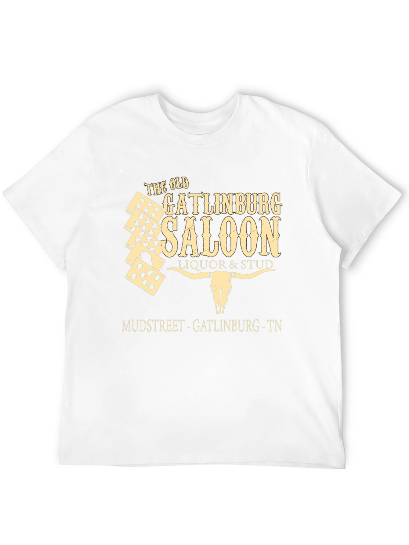Old Gatlinburg Saloon Black Graphic Tee