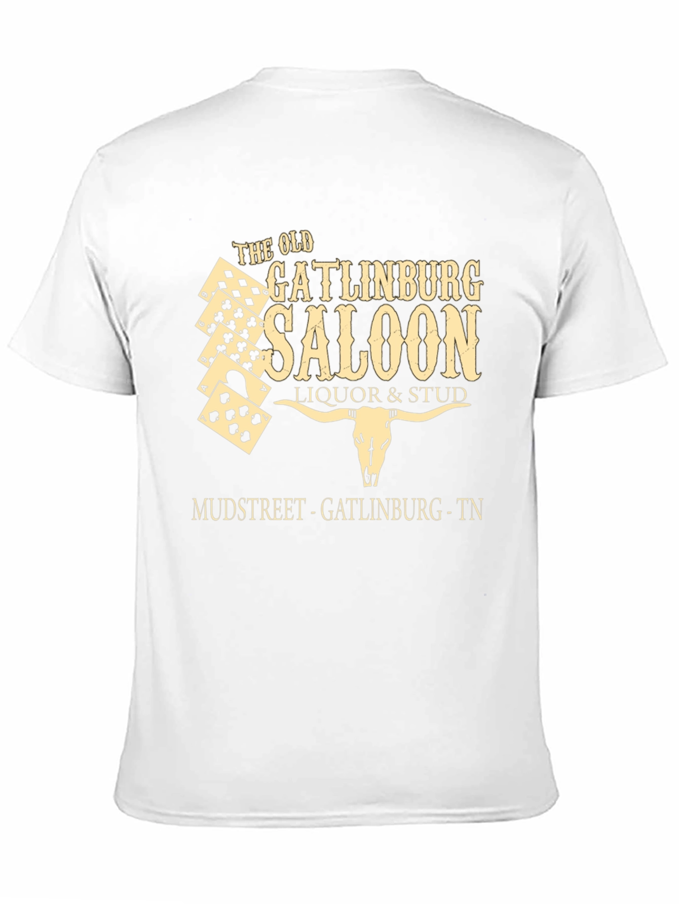 Old Gatlinburg Saloon Black Graphic Tee