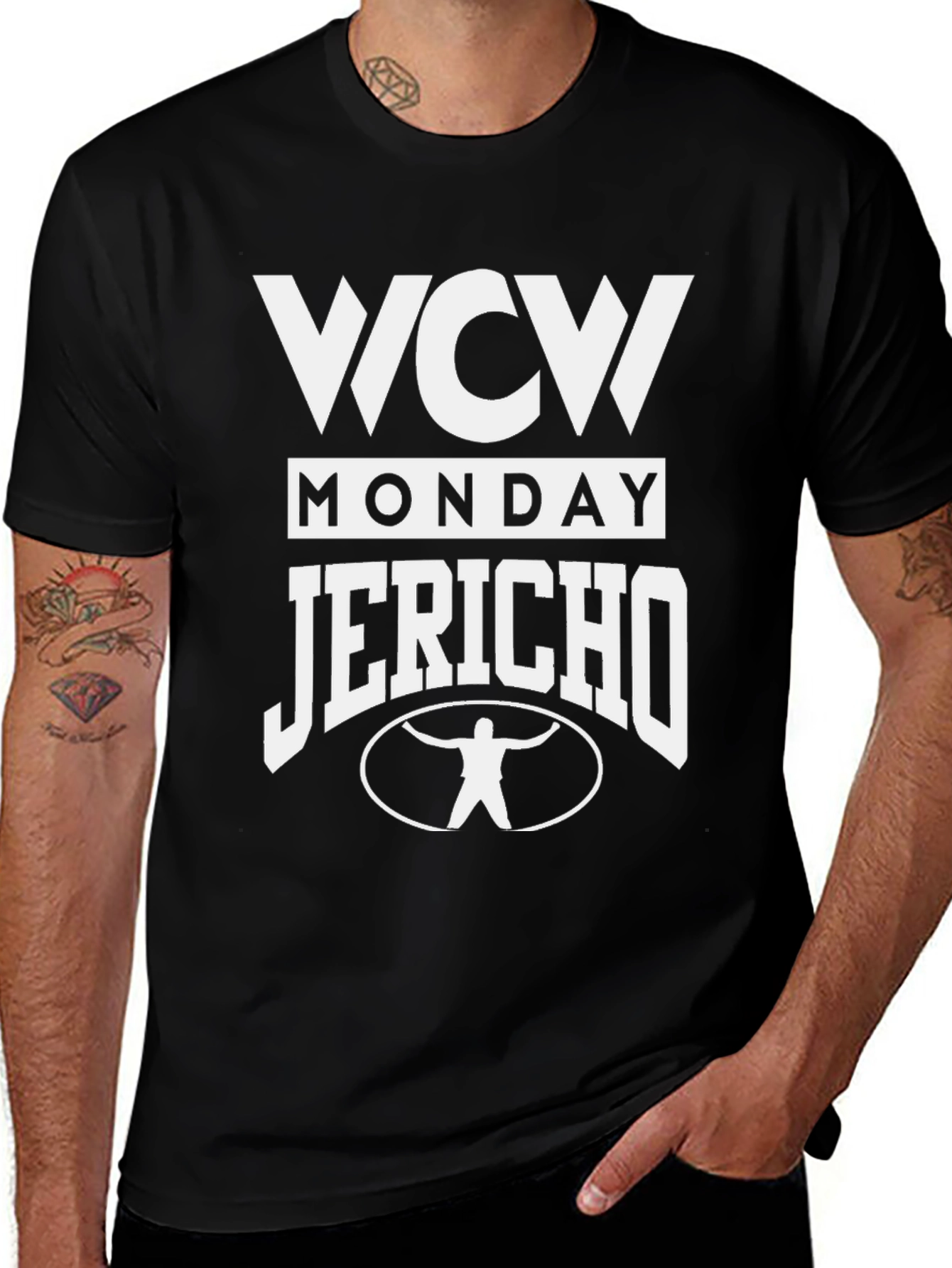 WCW Monday Jericho Black T-Shirt