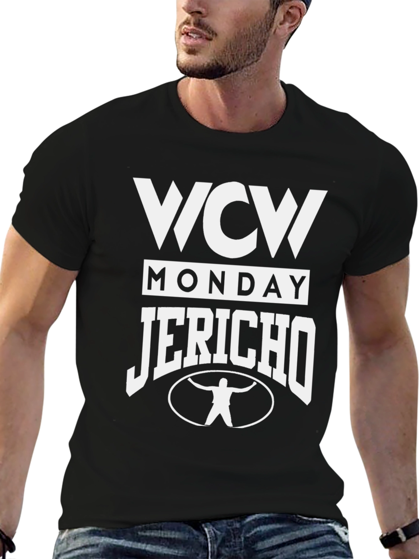 WCW Monday Jericho Black T-Shirt