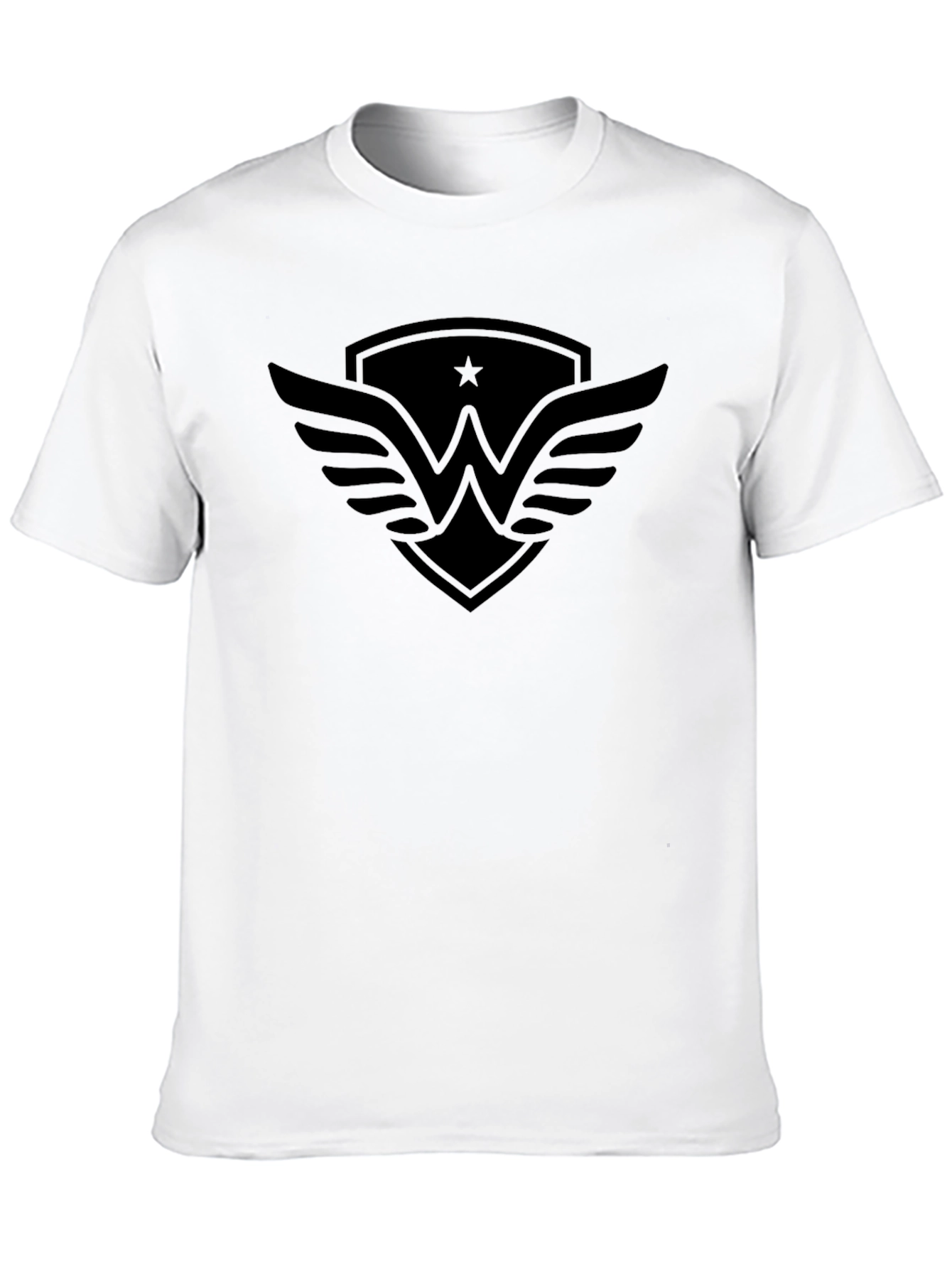 Wonder Woman Logo Black T-Shirt
