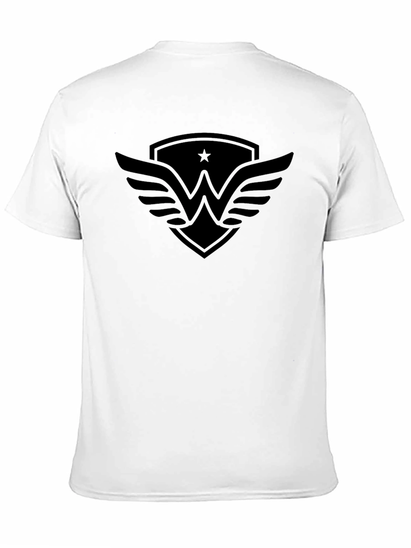 Wonder Woman Logo Black T-Shirt