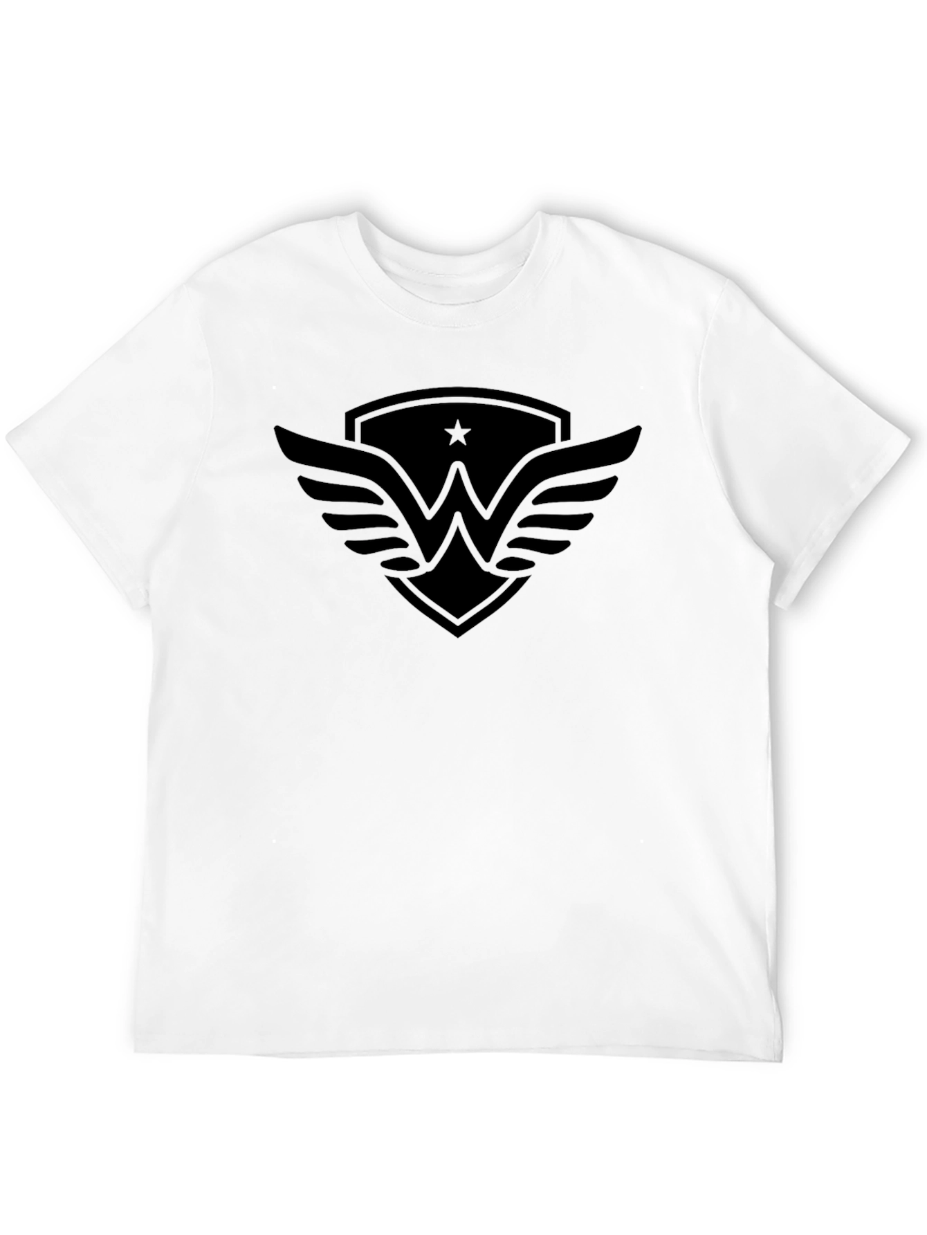 Wonder Woman Logo Black T-Shirt
