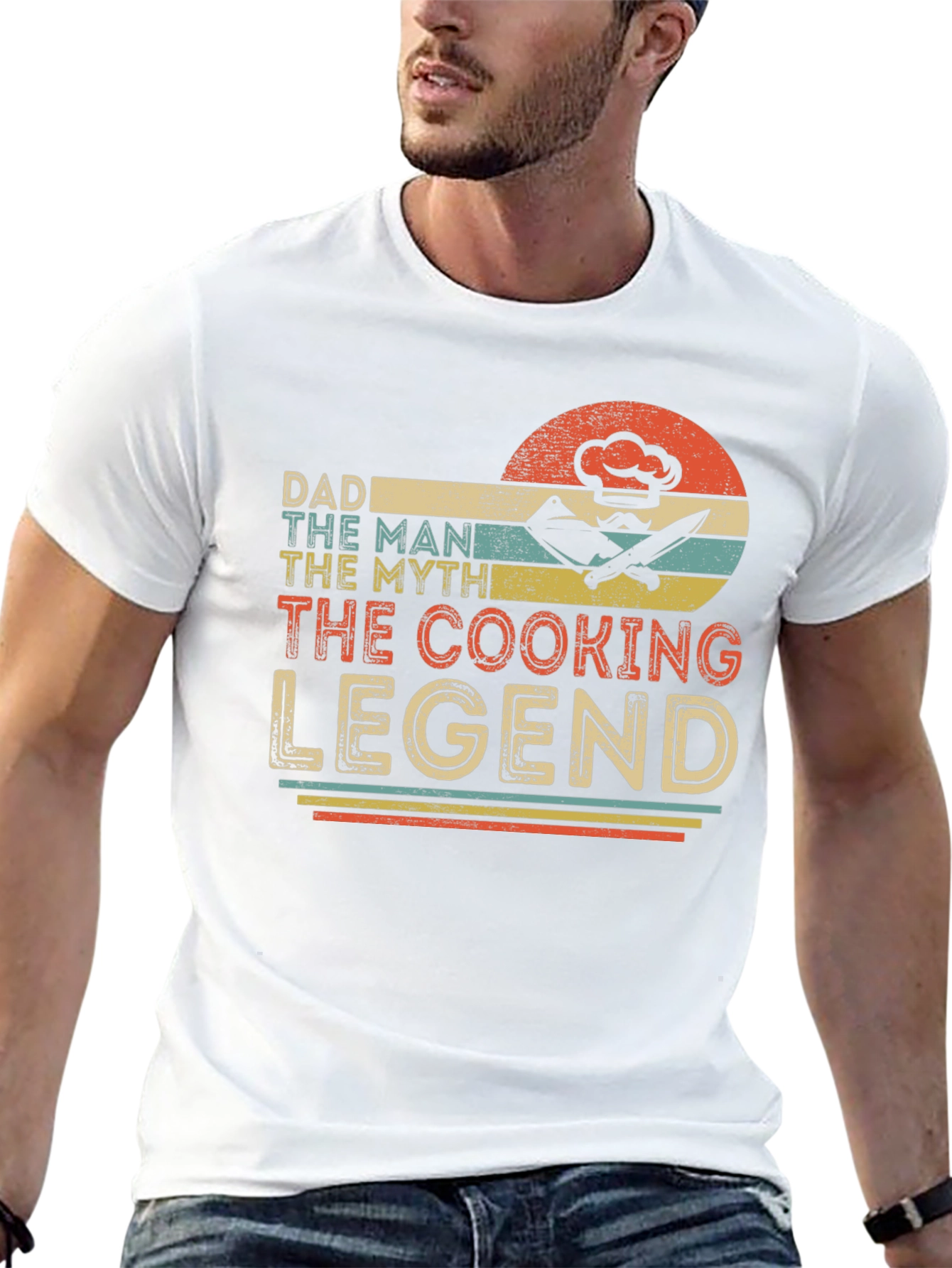 Dad the Cooking Legend Graphic Tee