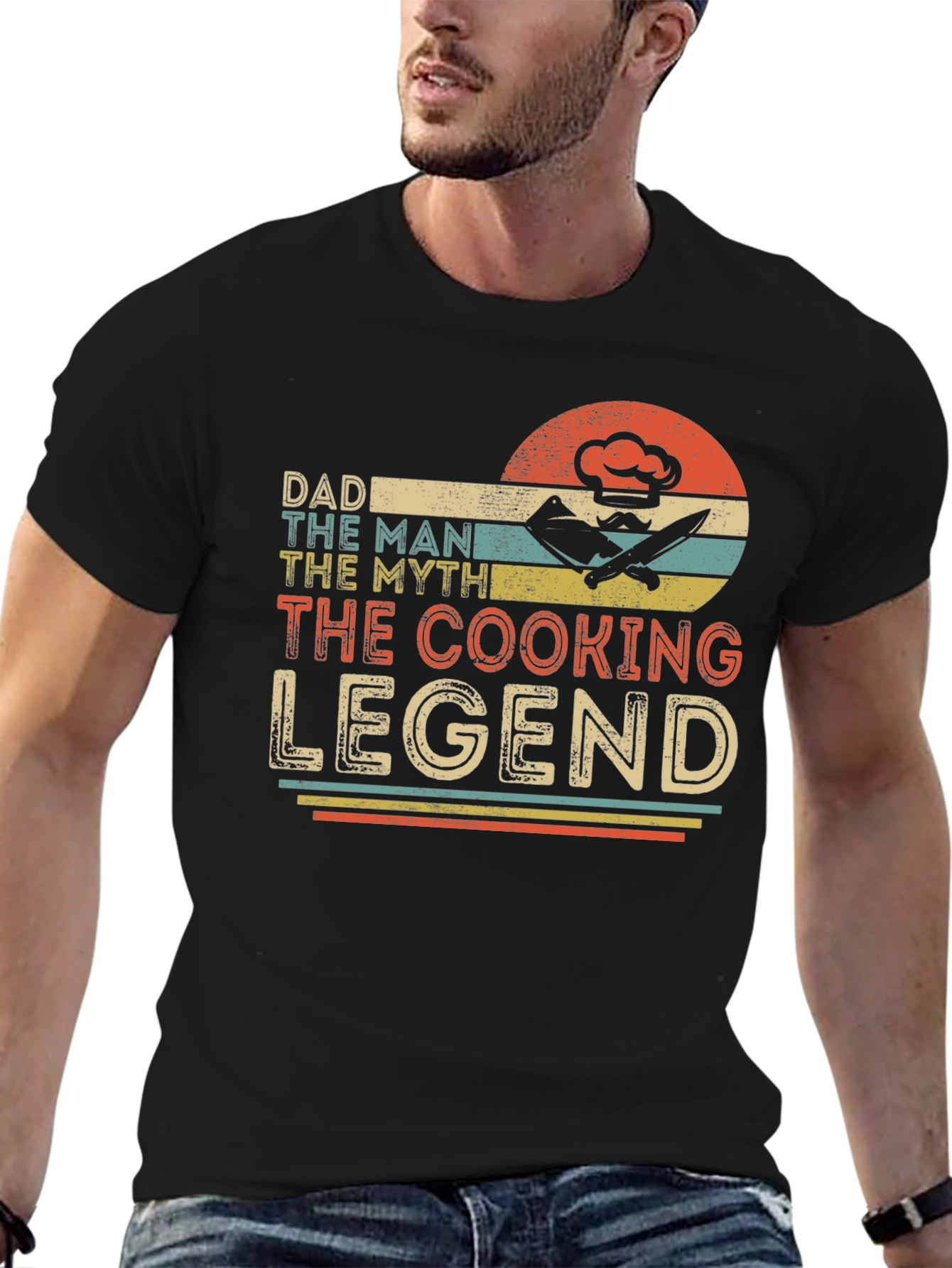 Dad the Cooking Legend Graphic Tee