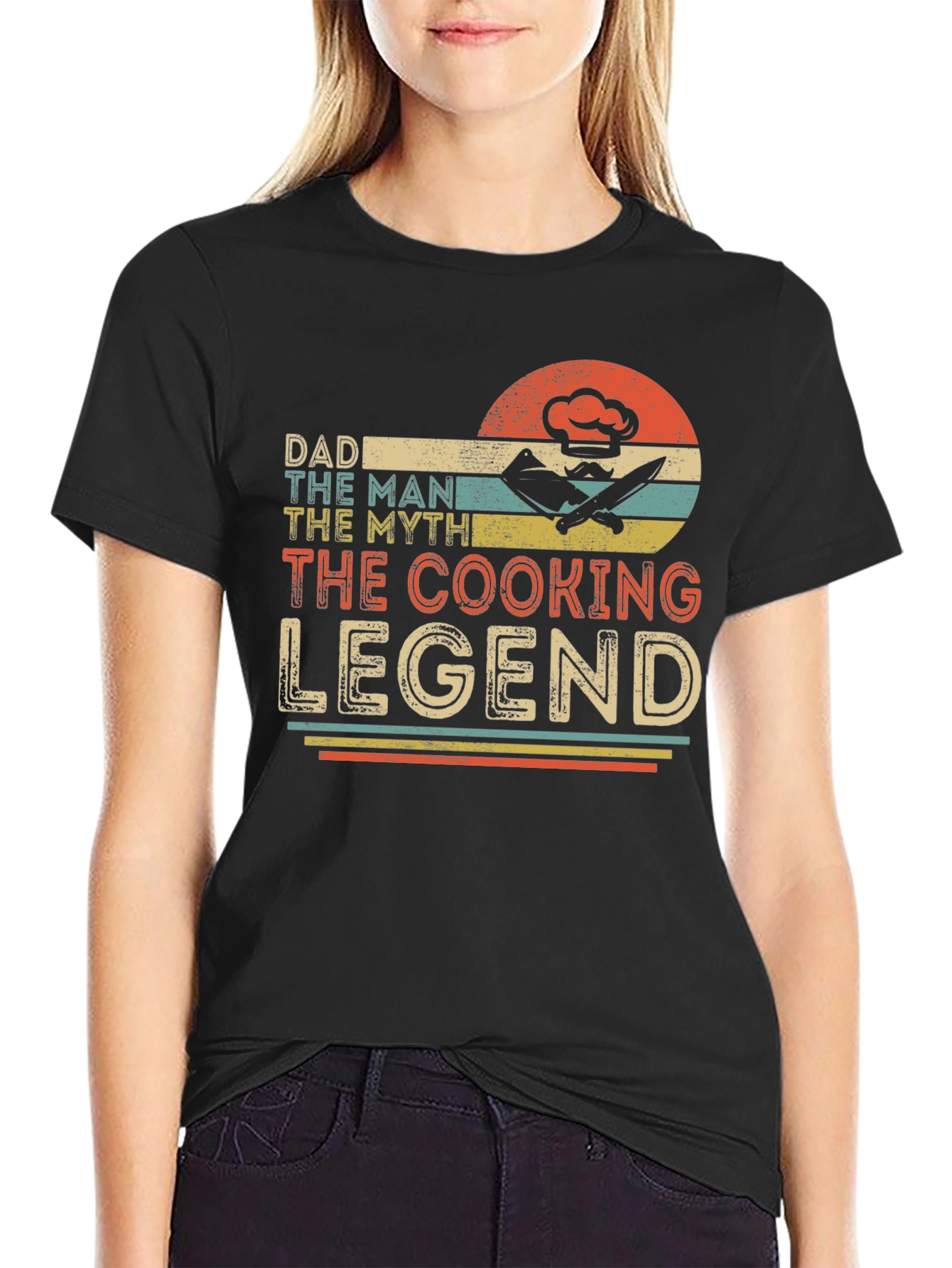 Dad the Cooking Legend Graphic Tee