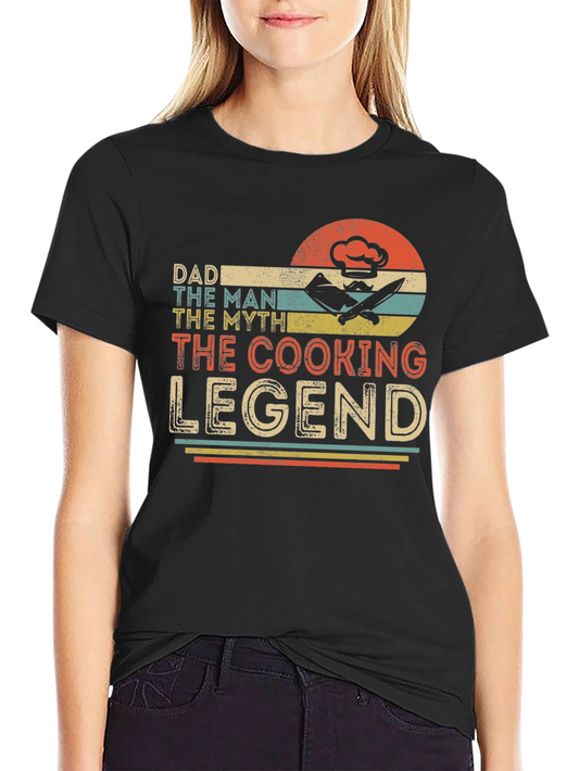Dad the Cooking Legend Graphic Tee