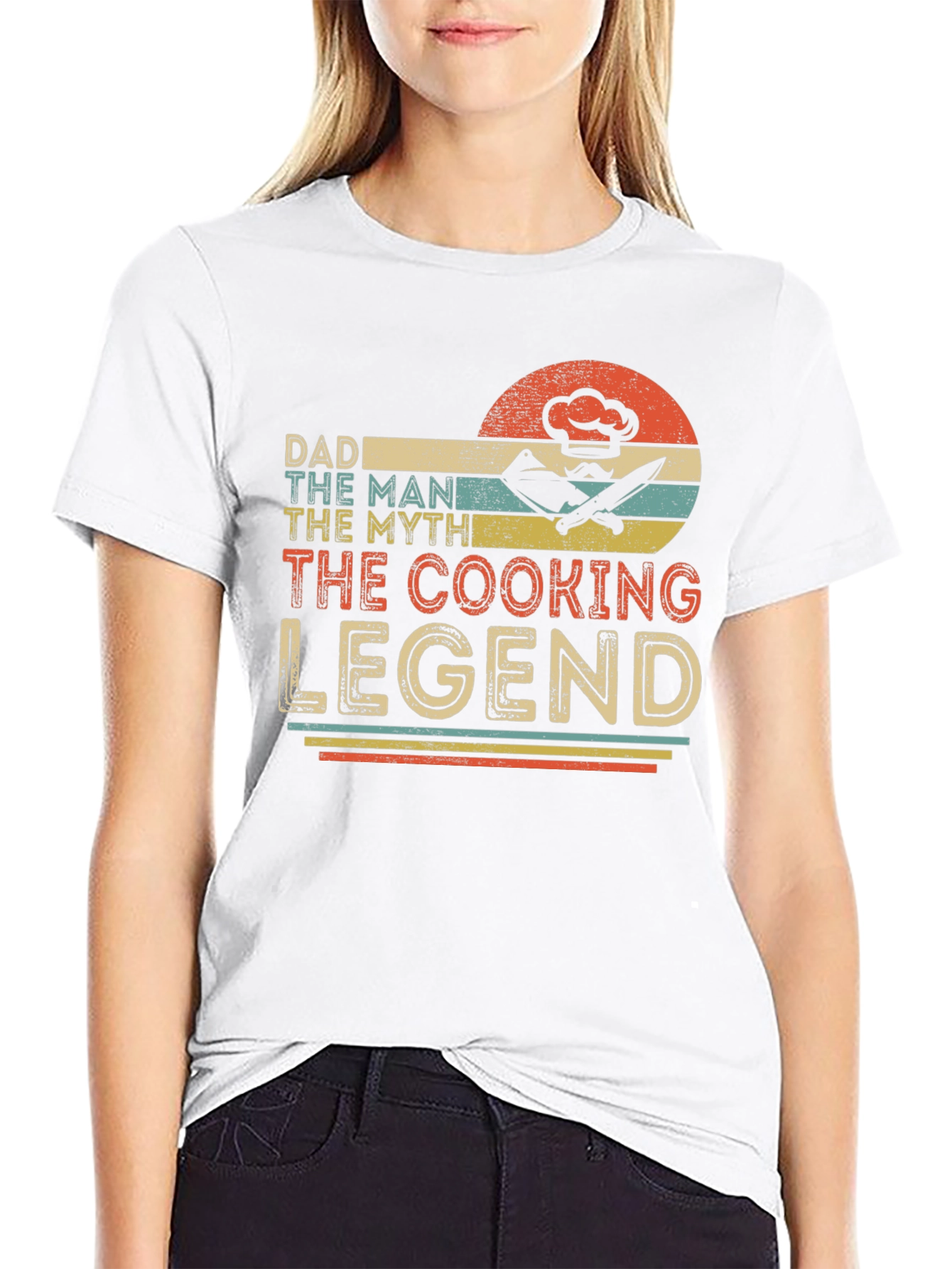 Dad the Cooking Legend Graphic Tee
