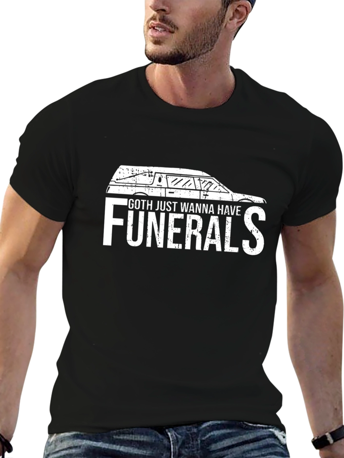 Goth Just Wanna Have Funerals T-Shirt