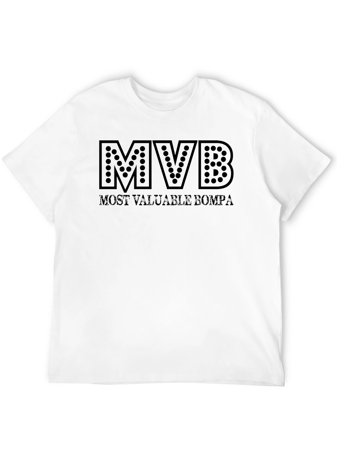 MVB Most Valuable Bompa Black T-Shirt