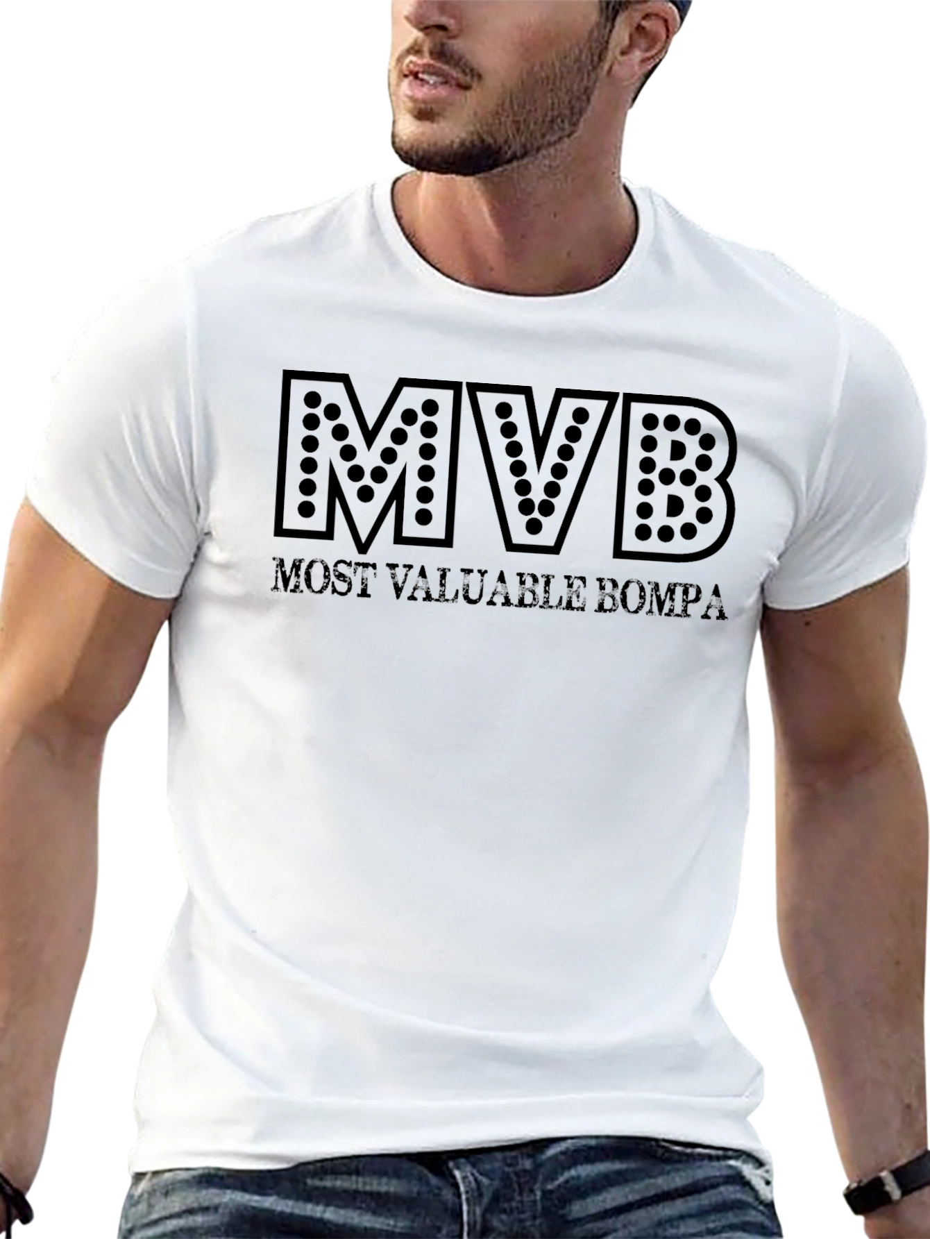 MVB Most Valuable Bompa Black T-Shirt