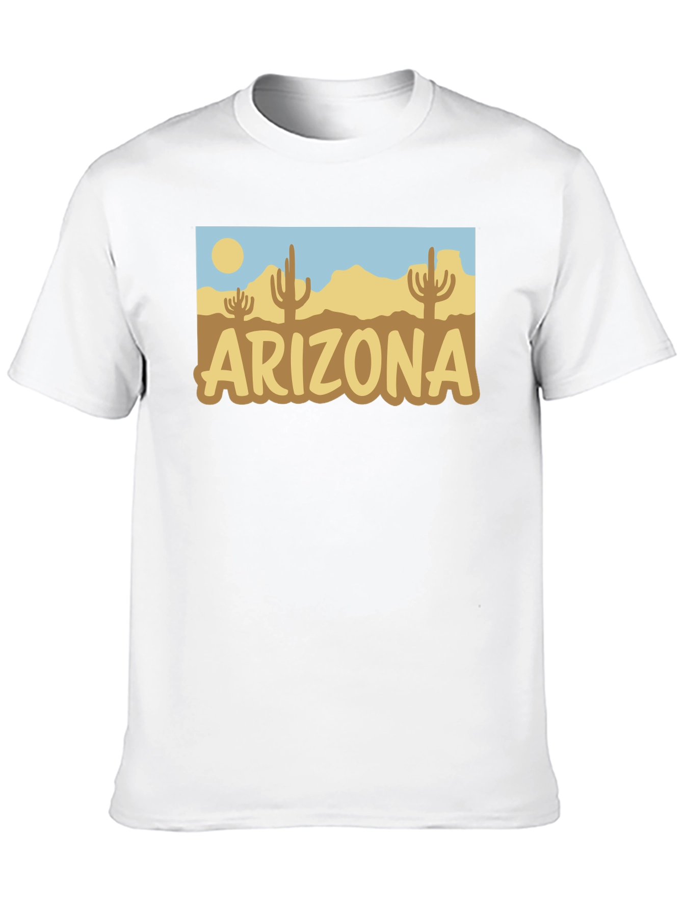 Arizona Desert Graphic Tee - Stylish Cotton T-Shirt
