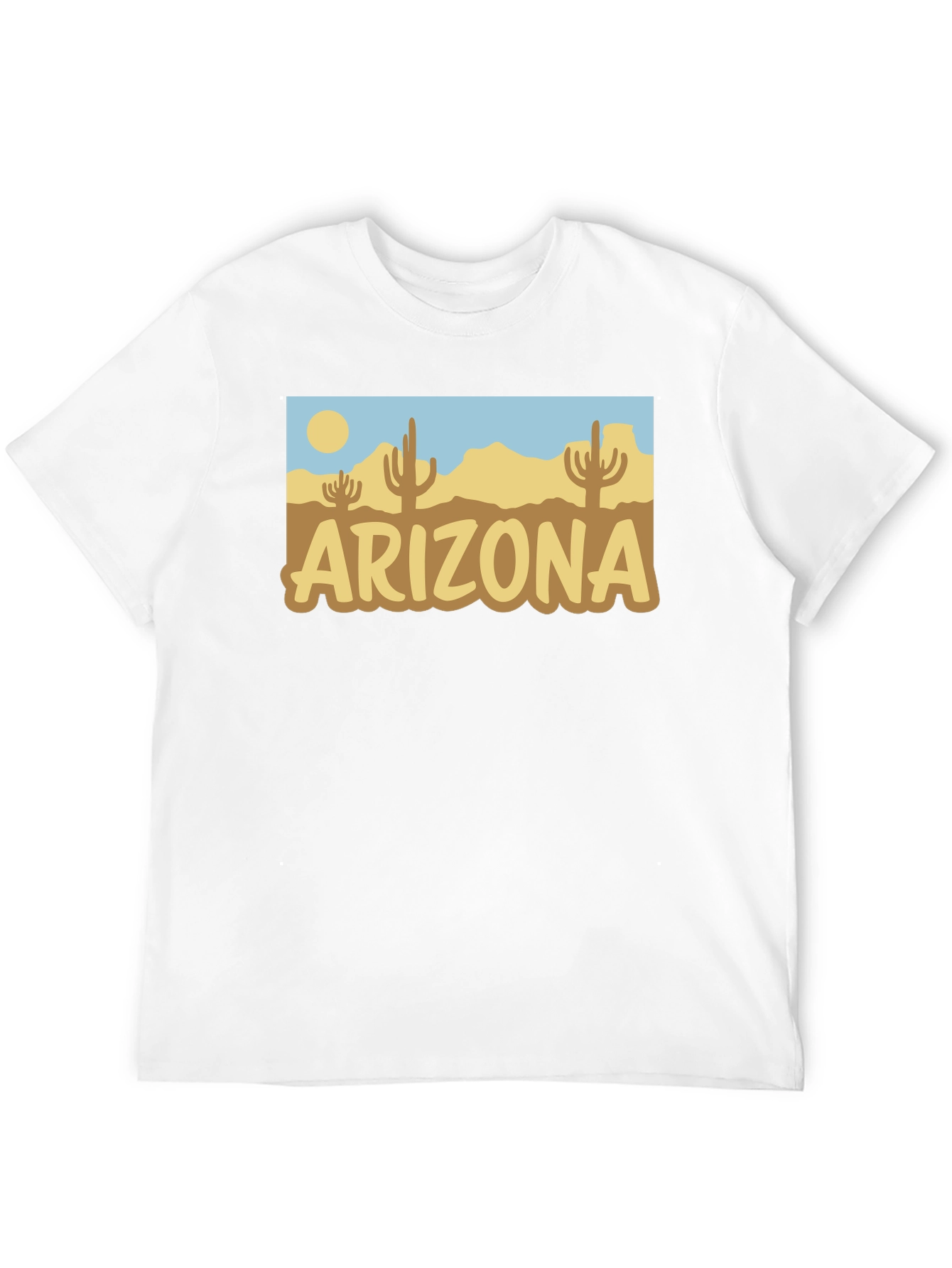 Arizona Desert Graphic Tee - Stylish Cotton T-Shirt