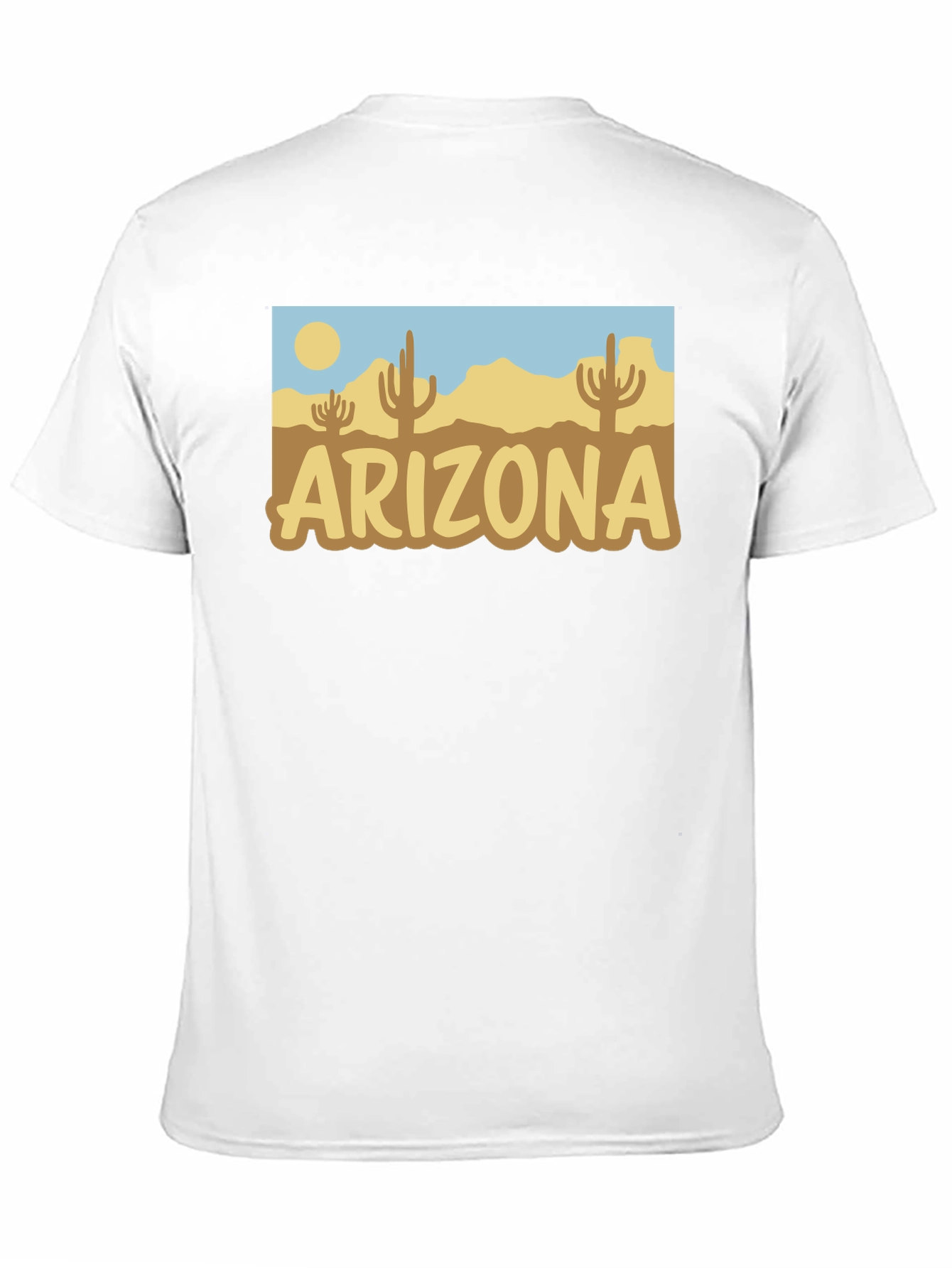 Arizona Desert Graphic Tee - Stylish Cotton T-Shirt