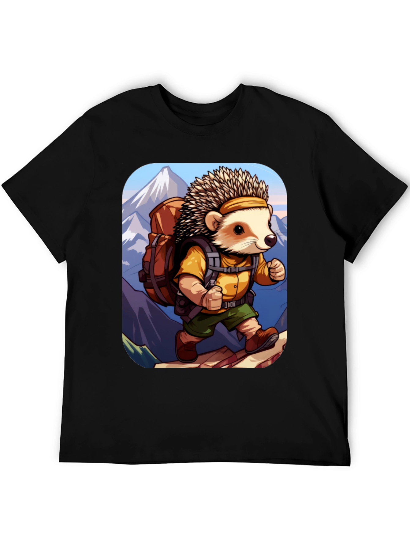 Hiking Hedgehog T-Shirt