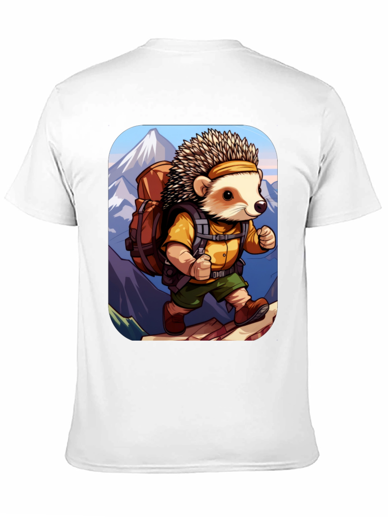 Hiking Hedgehog T-Shirt