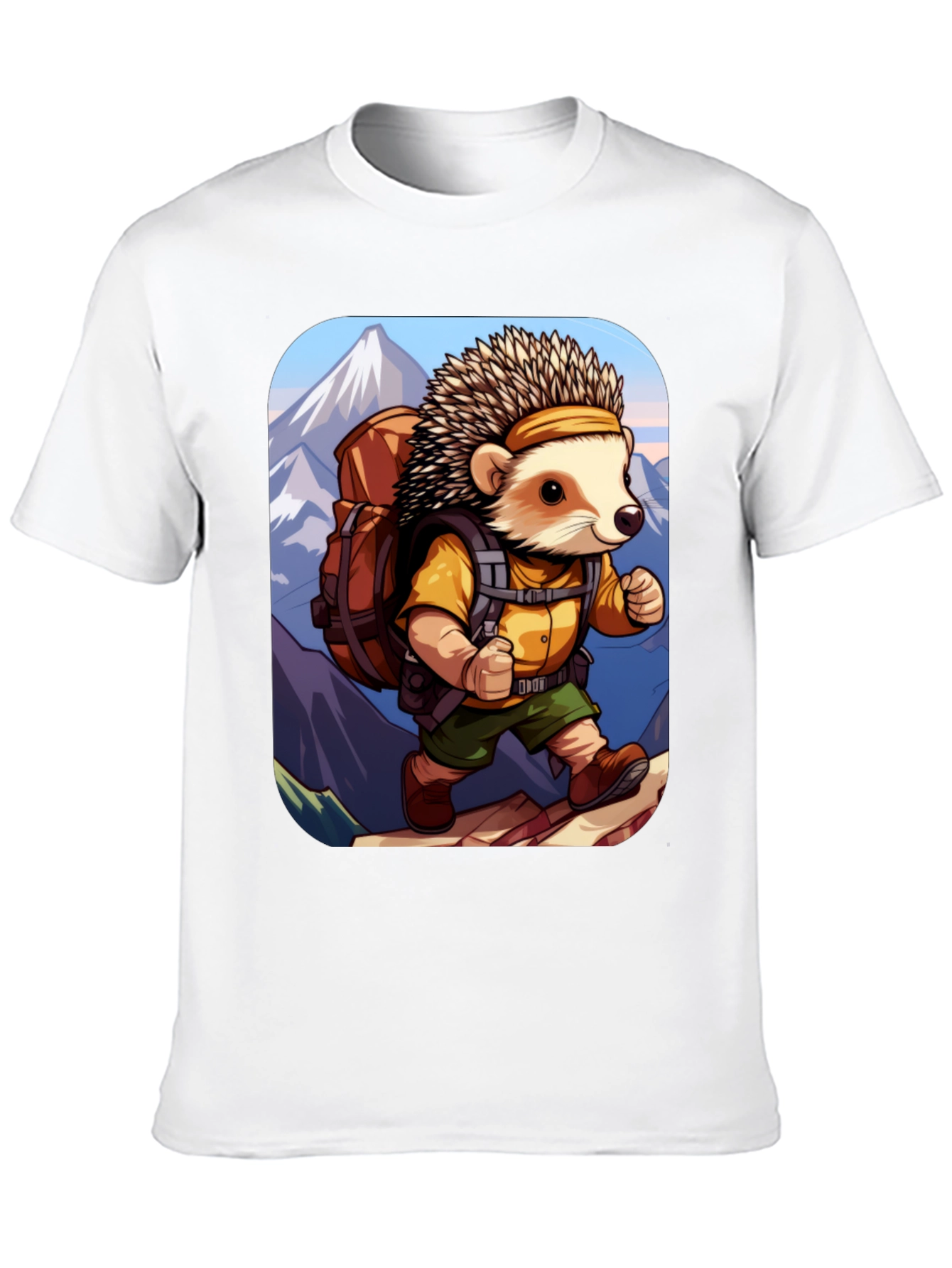 Hiking Hedgehog T-Shirt